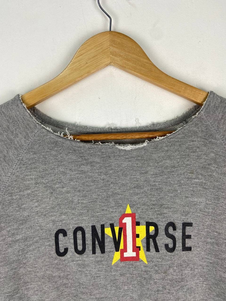 Converse Vintage Collarless Converse Sweatshirt Punk Bondage Size US M / EU 48-50 / 2 - 2 Thumbnail
