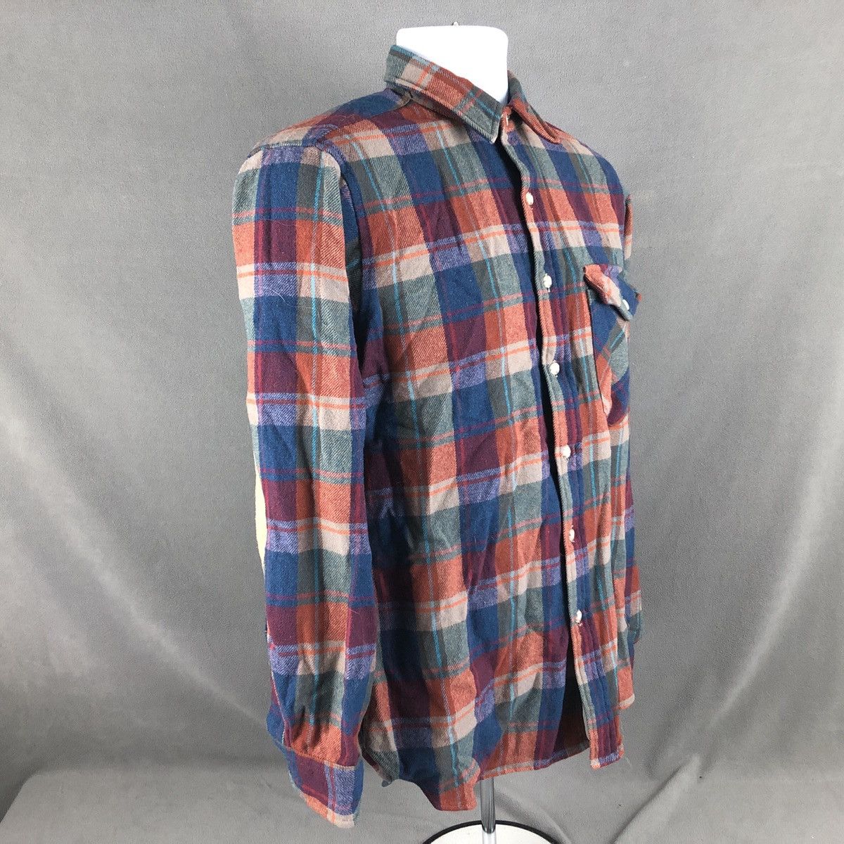 Pendleton VTG USA Pendleton LOBO Plaid Flannel 100% Wool Shirt Medium Size US M / EU 48-50 / 2 - 7 Thumbnail