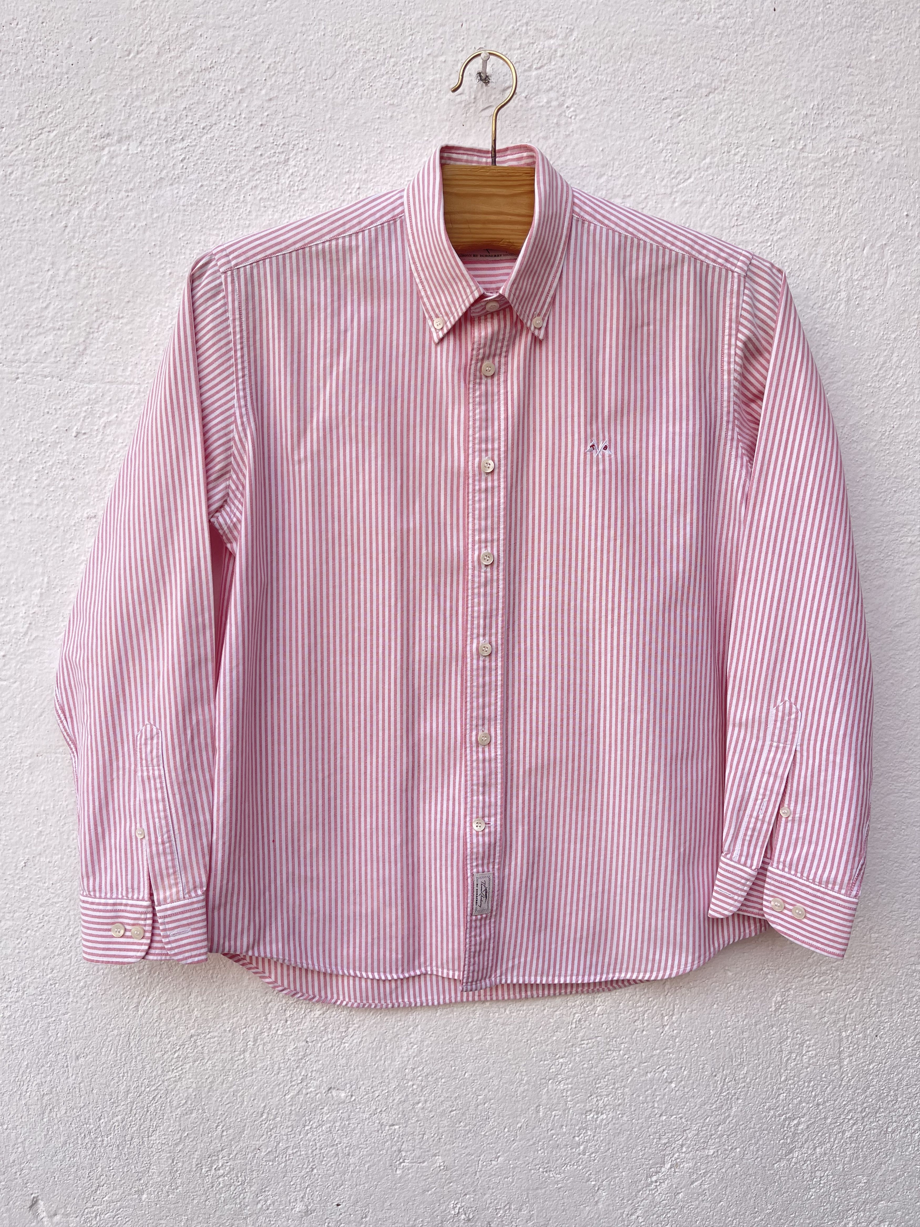 Burberry TB 🔥 Burberry shirt checkered plaid red size L Size US L / EU 52-54 / 3 - 1 Thumbnail