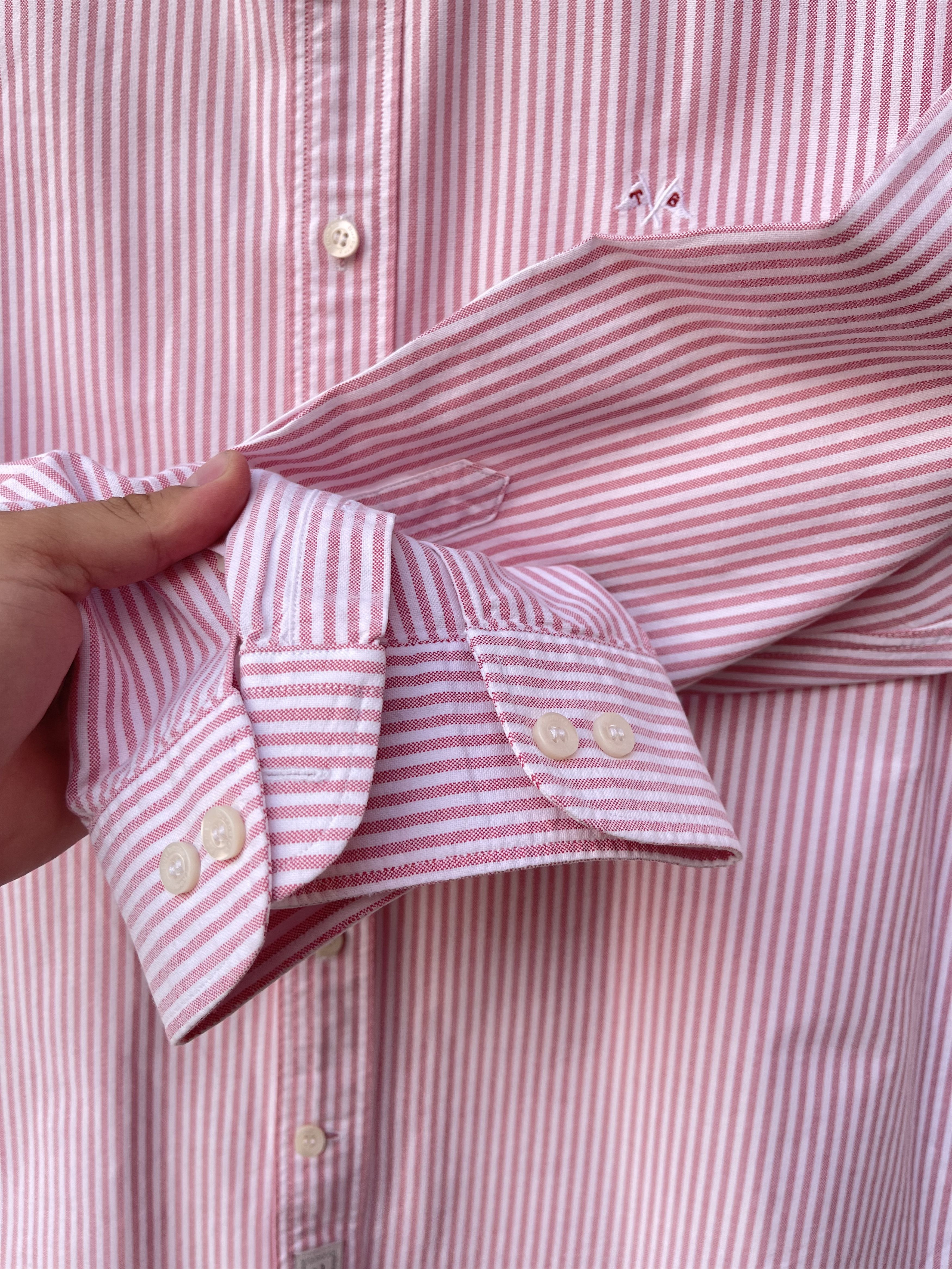 Burberry TB 🔥 Burberry shirt checkered plaid red size L Size US L / EU 52-54 / 3 - 5 Thumbnail