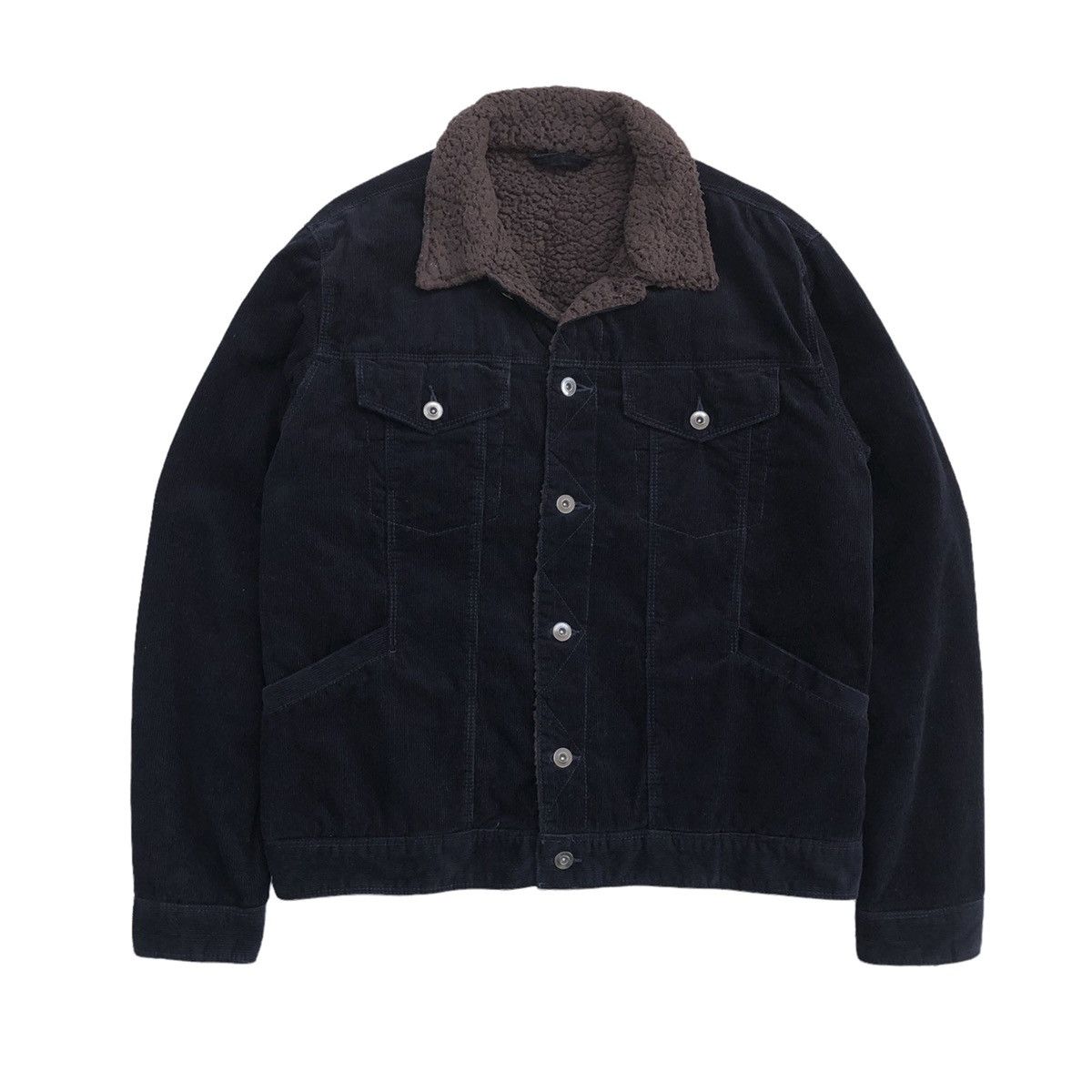 Japanese Brand Japanese Brand Gu Conduray Fleece Lined Jacket Size US XL / EU 56 / 4 - 4 Thumbnail
