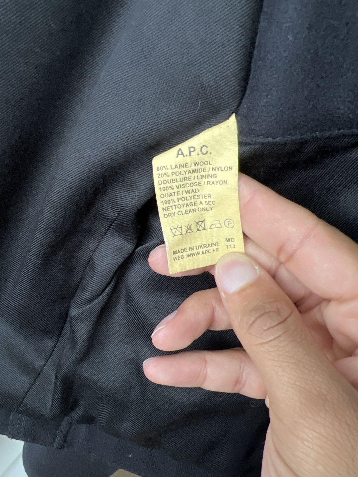 A.P.C. APC Wool Jacket Brown Corduroy Collar Size US M / EU 48-50 / 2 - 6 Thumbnail