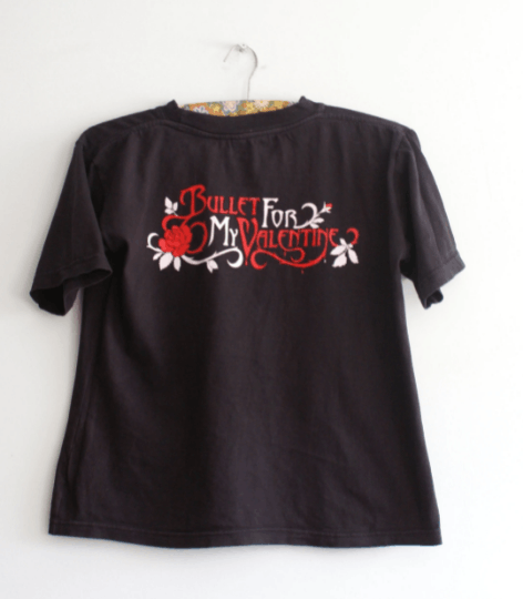 Band Tees Vintage Bullet for my Valentine t-shirt Size US XXS / EU 40 - 3 Thumbnail