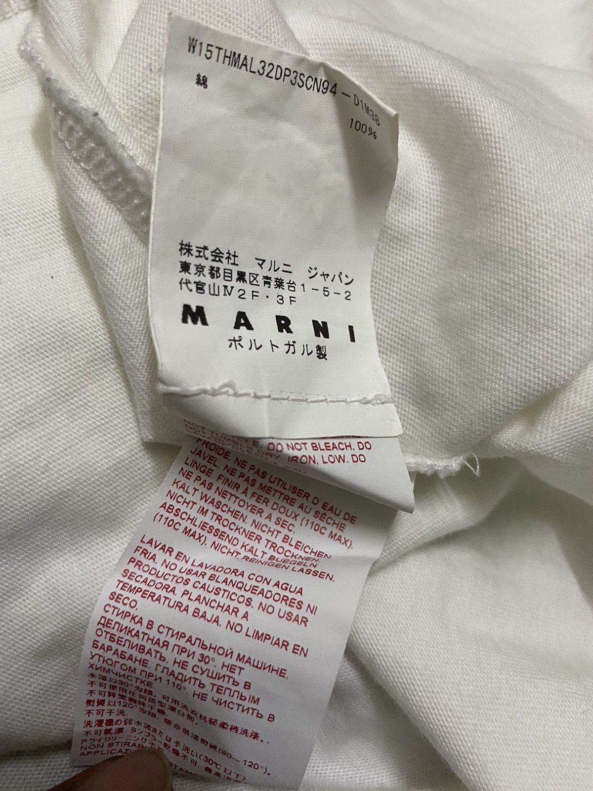 Marni Iconic Marni Long Sleeve T Size US XS / EU 42 / 0 - 7 Thumbnail