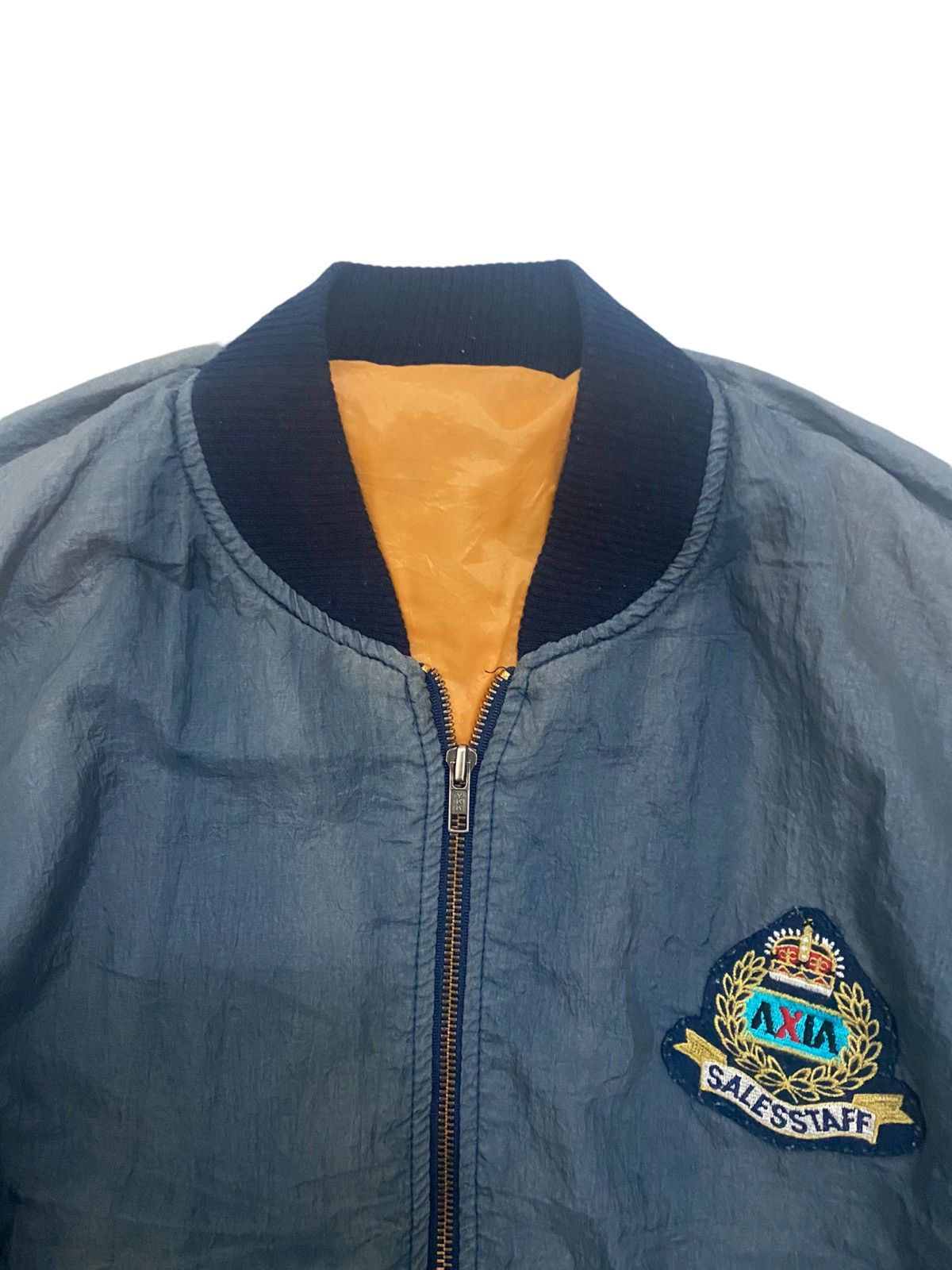 Japanese Brand Vintage Distress Bomber Jacket Trashed Size US M / EU 48-50 / 2 - 4 Thumbnail