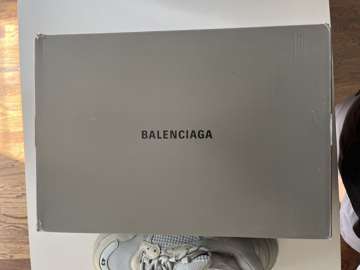 Balenciaga Balenciaga Triple S ‘Clear Sole Grey’ Sz 43 Size US 10 / EU 43 - 9 Thumbnail
