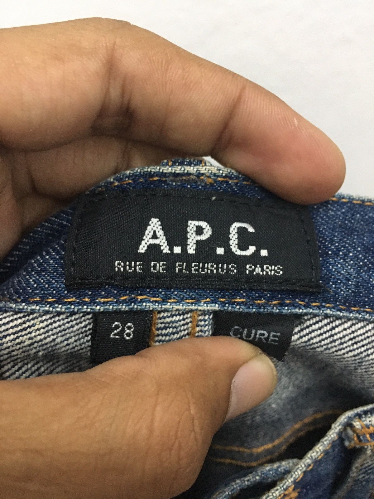 APC JEANS BLUE