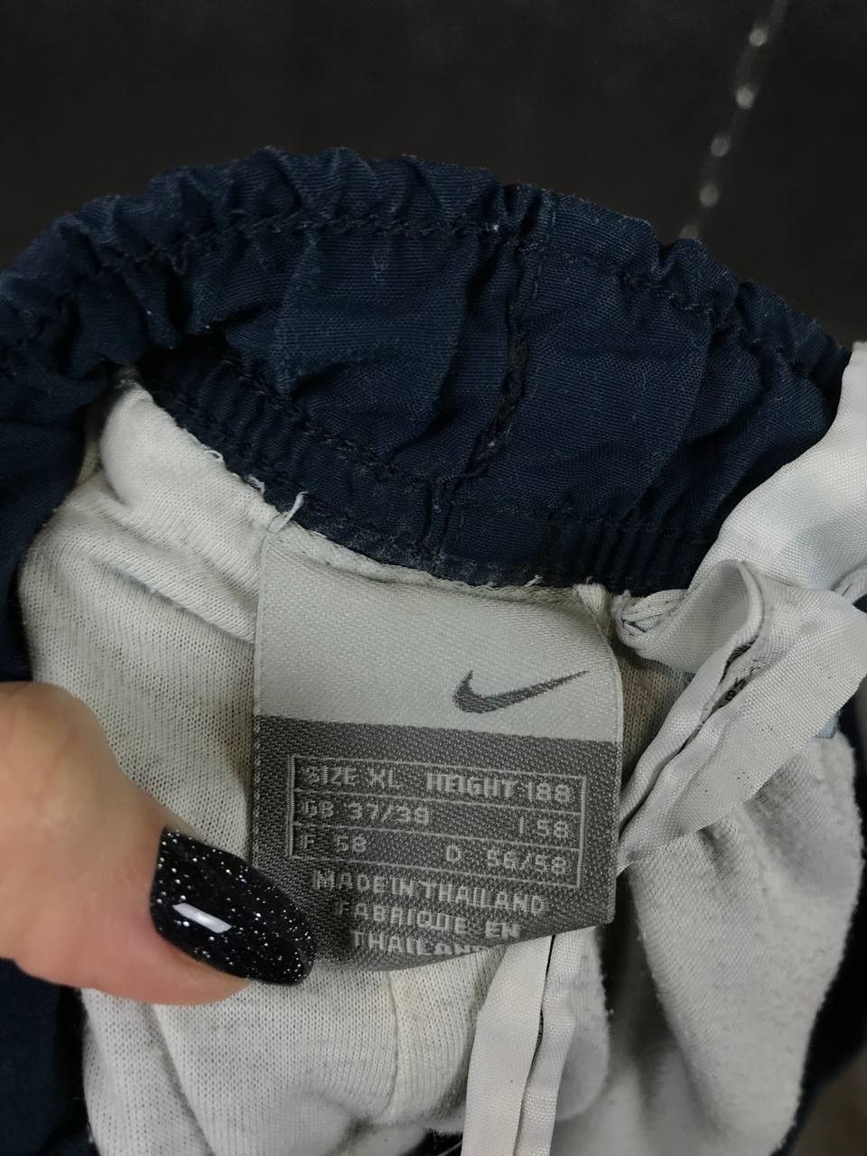 Nike × Vintage Nike swoosh streetwear vintage sweatpants Size US 34 / EU 50 - 3 Thumbnail