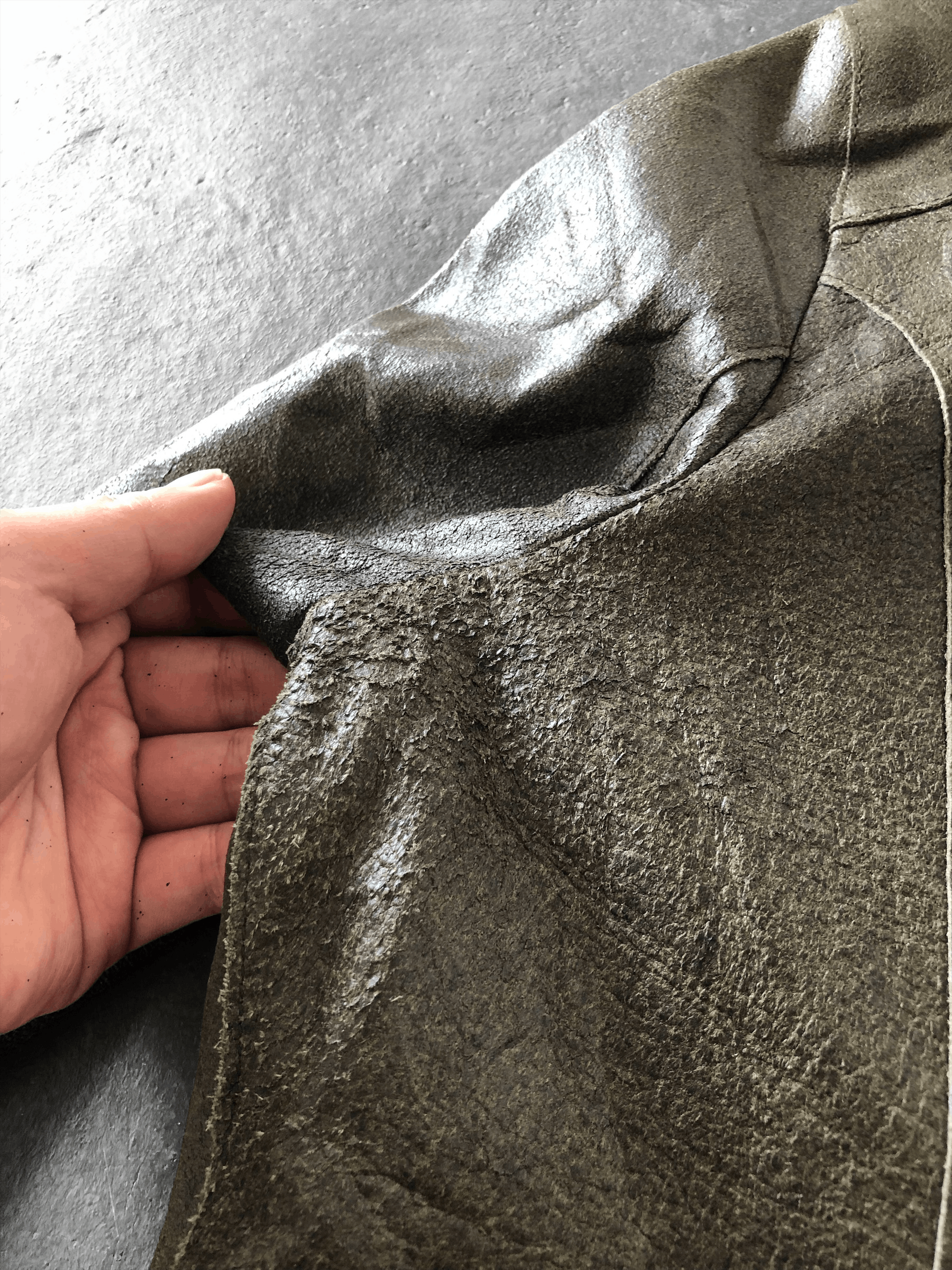 Japanese Brand VINTAGE GIANNI LO GIUDICE MILANO BUFFALO SKIN JACKET Size US S / EU 44-46 / 1 - 4 Thumbnail