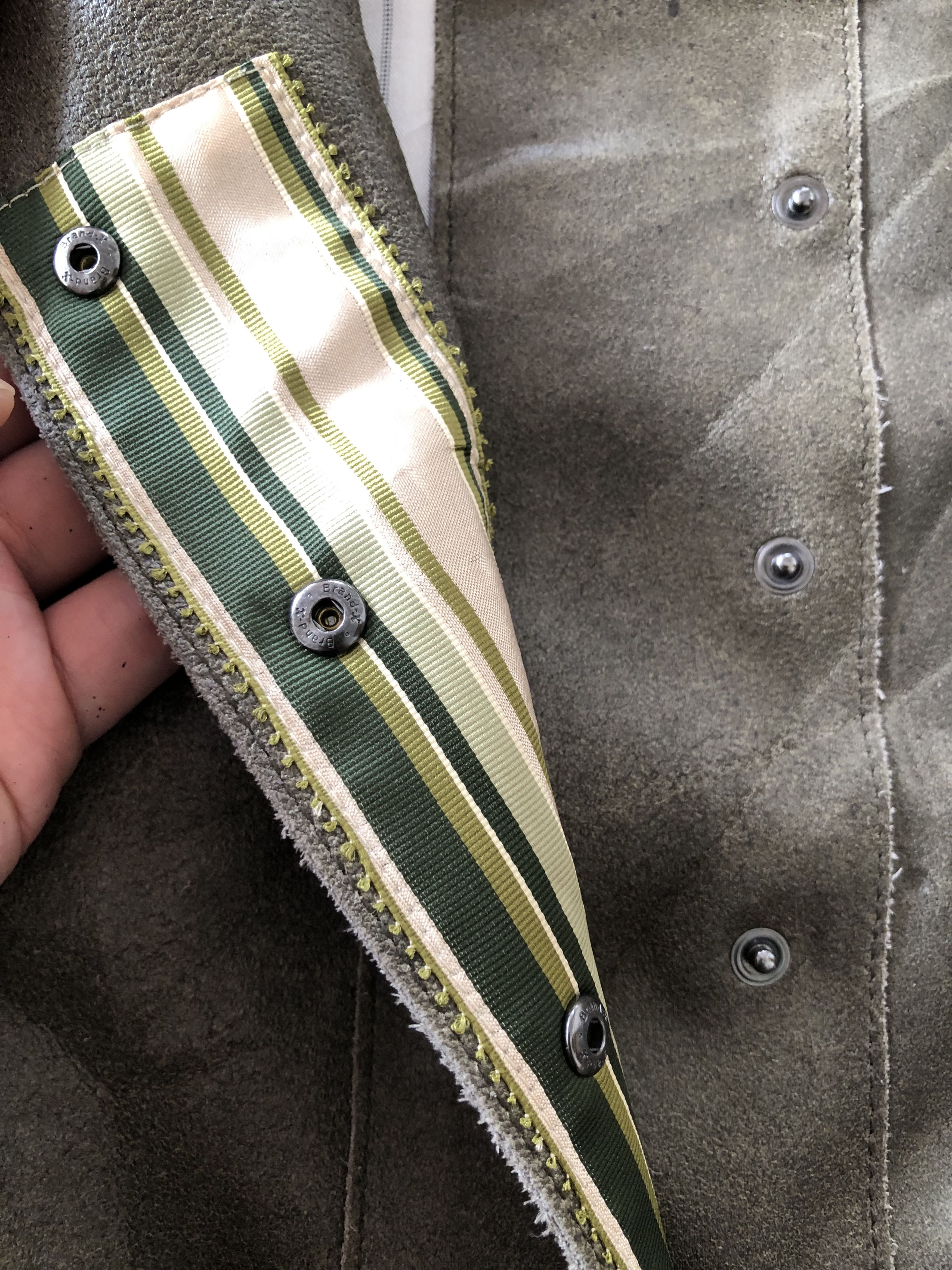 Japanese Brand VINTAGE GIANNI LO GIUDICE MILANO BUFFALO SKIN JACKET Size US S / EU 44-46 / 1 - 7 Thumbnail