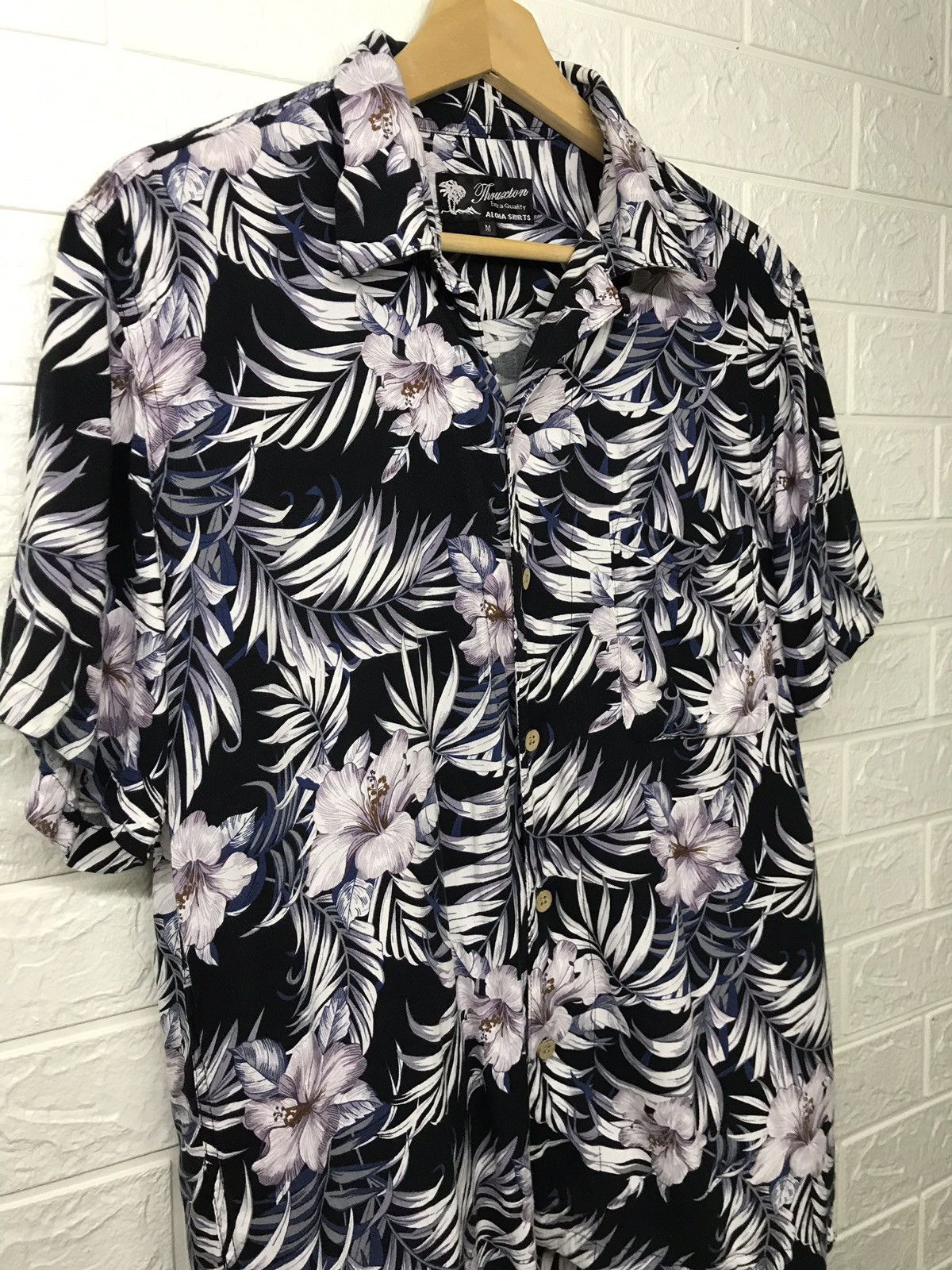 Other Hawaian Aloha Shirts Rayon Fullprint Floral Shirt Size US M / EU 48-50 / 2 - 4 Thumbnail
