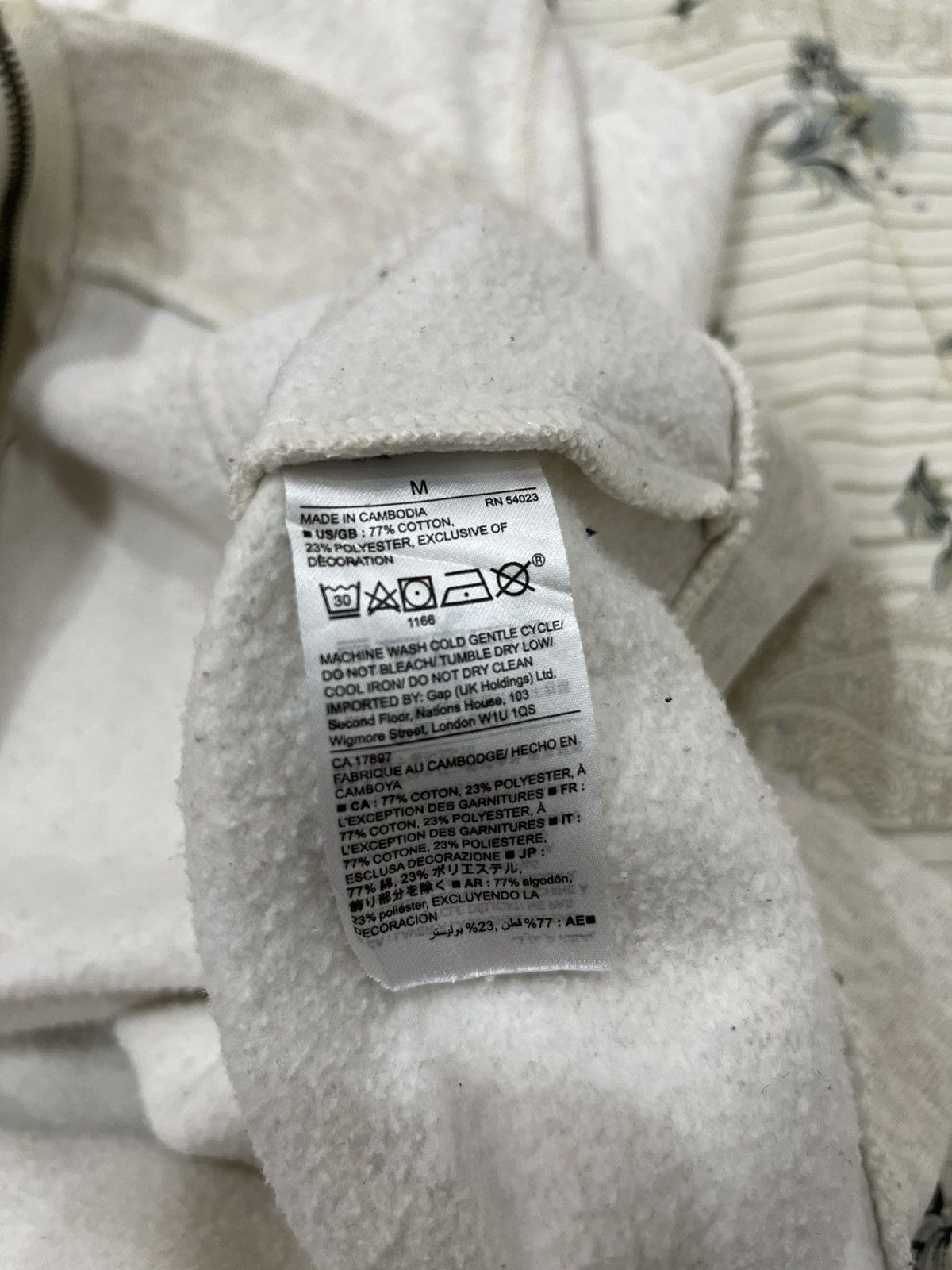 Gap (Gg). GAP HOODIE SWEATER Size US M / EU 48-50 / 2 - 6 Thumbnail