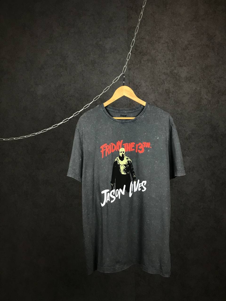 Expert Horror The Friday 13th Jason Lives expert horror movie vintage tee Size US XL / EU 56 / 4 - 1 Thumbnail