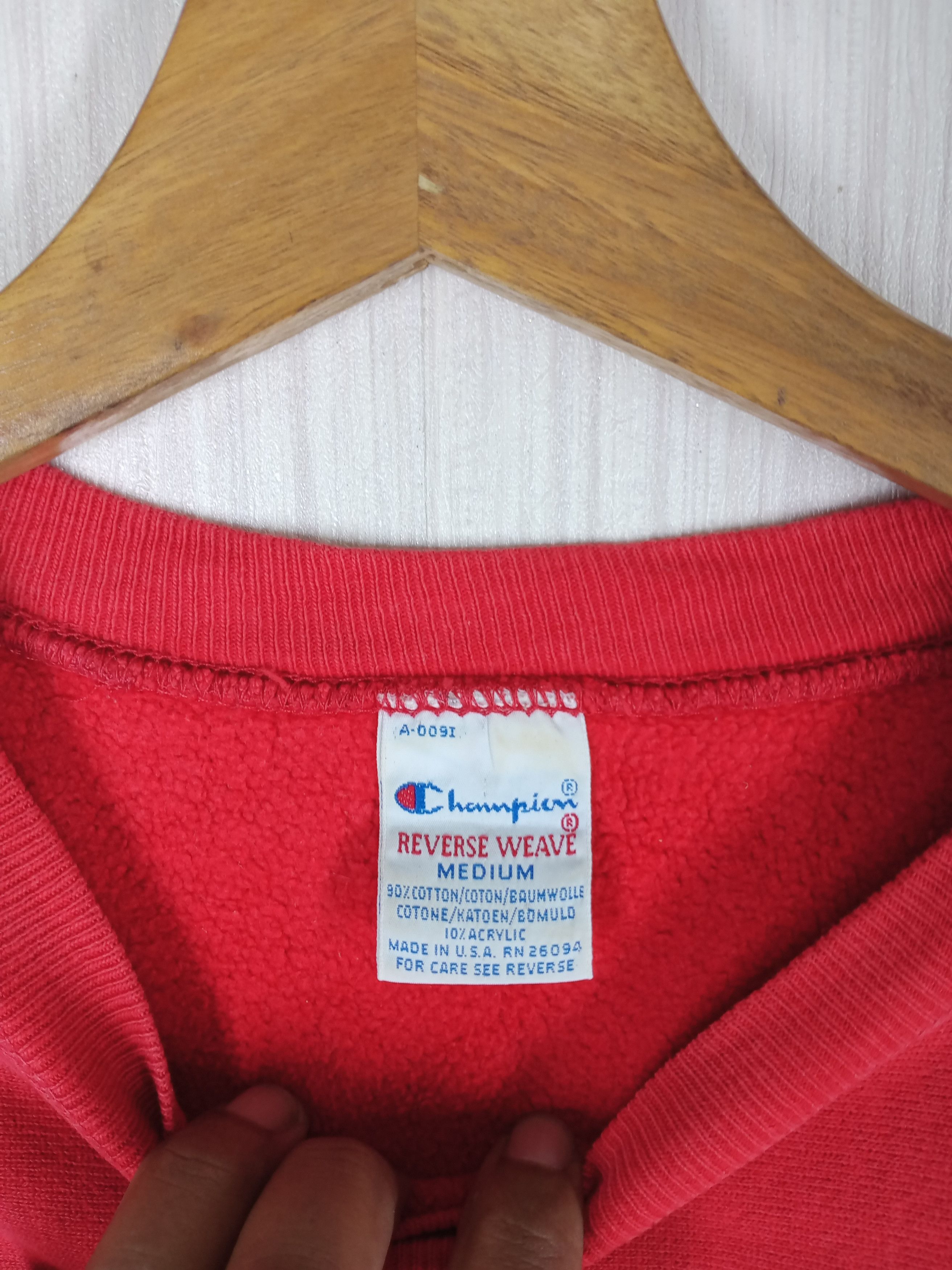 Champion × Vintage Vintage Champion Reverse Weave NEBRASKA Custom Sweatshirt Size US XXL / EU 58 / 5 - 6 Thumbnail