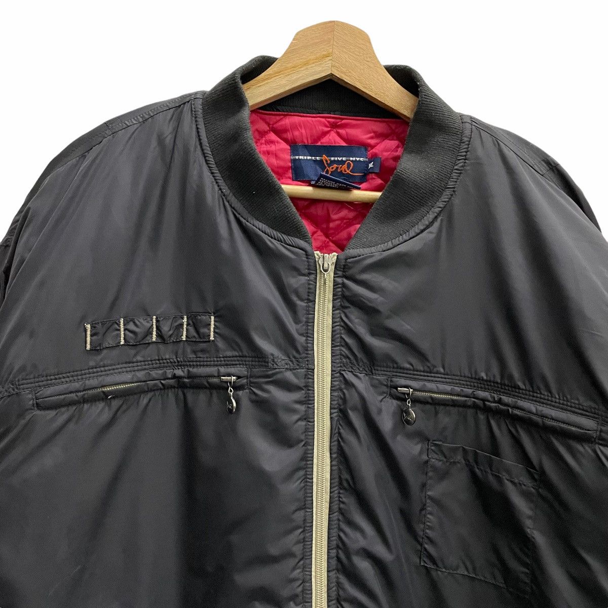 Triple 5 Soul 💥90s Triple 5 Soul Bomber Jacket Nice Design Size US XL / EU 56 / 4 - 4 Thumbnail