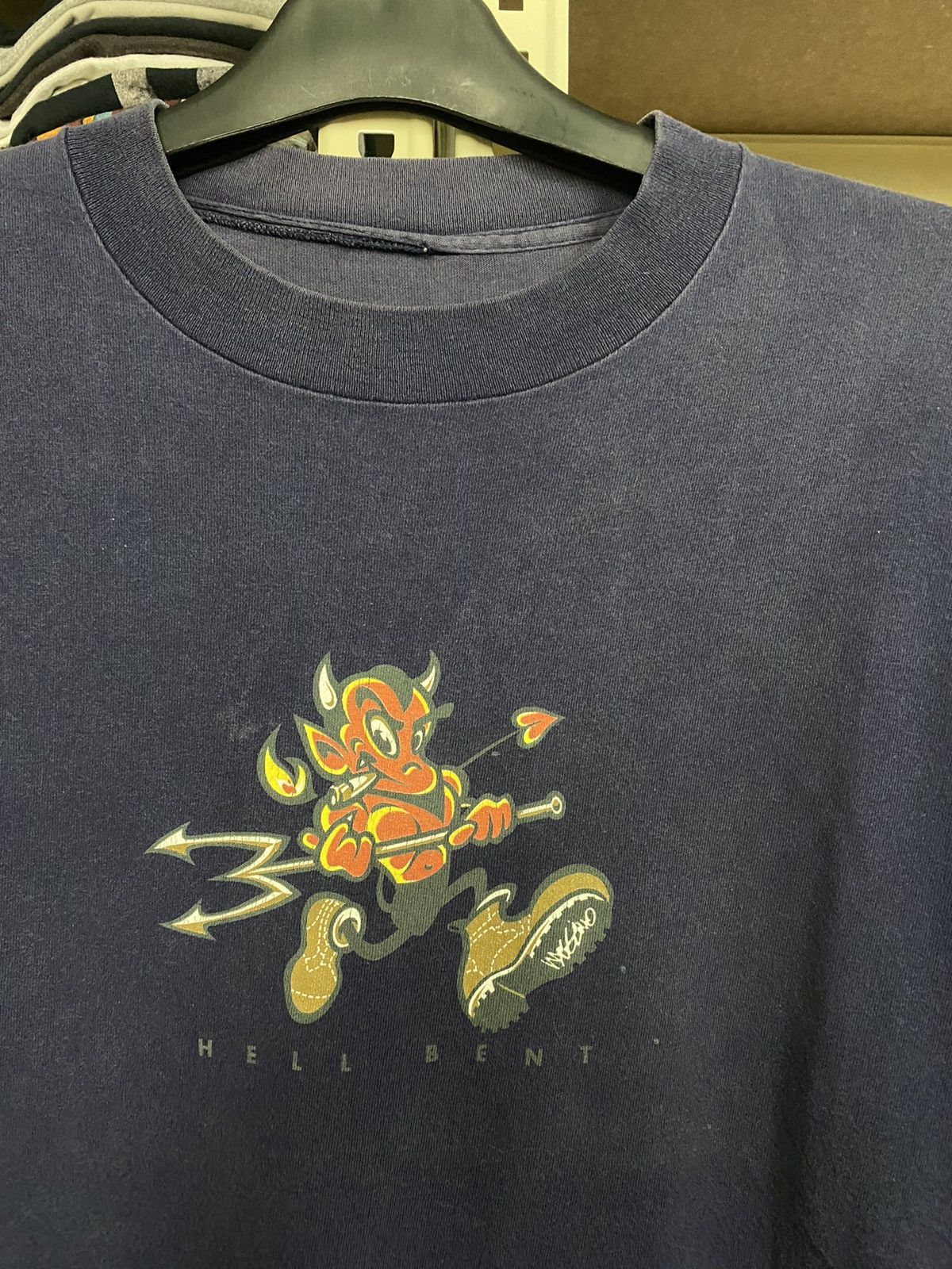 Vintage Mossimo Hellbent Devil Skate Tshirt