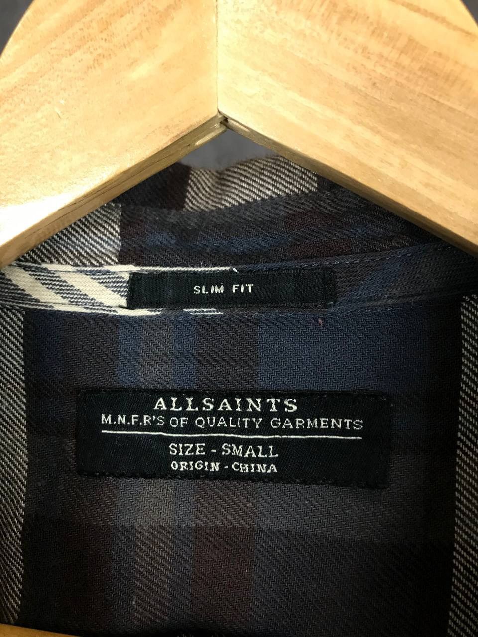 Allsaints Allsaints luxury streetwear multicolor shirt Size US S / EU 44-46 / 1 - 3 Thumbnail
