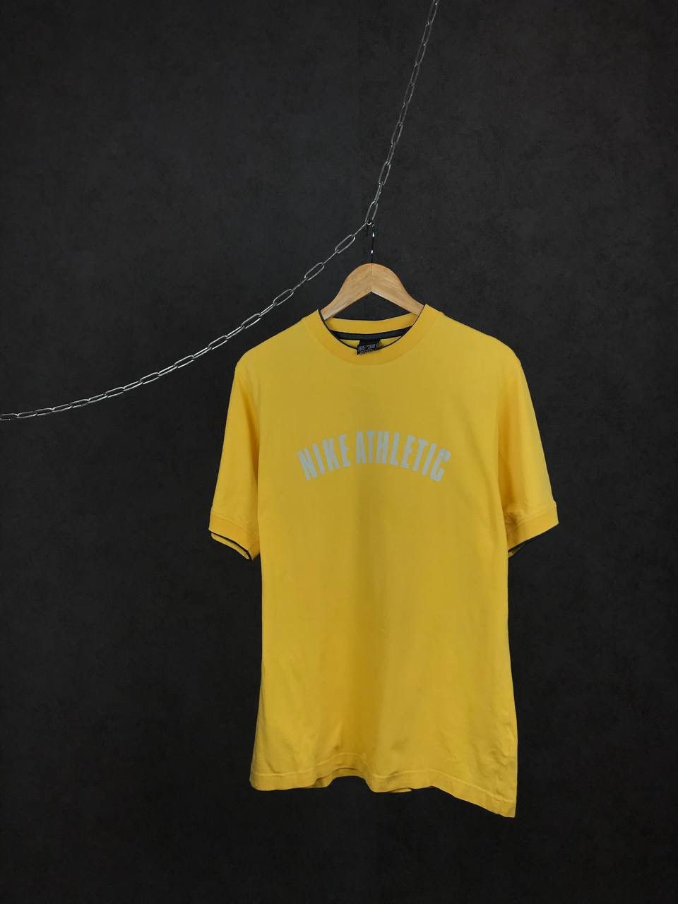 Vintage Nike Athletic swoosh streetwear vintage tee Size US M / EU 48-50 / 2 - 1 Thumbnail