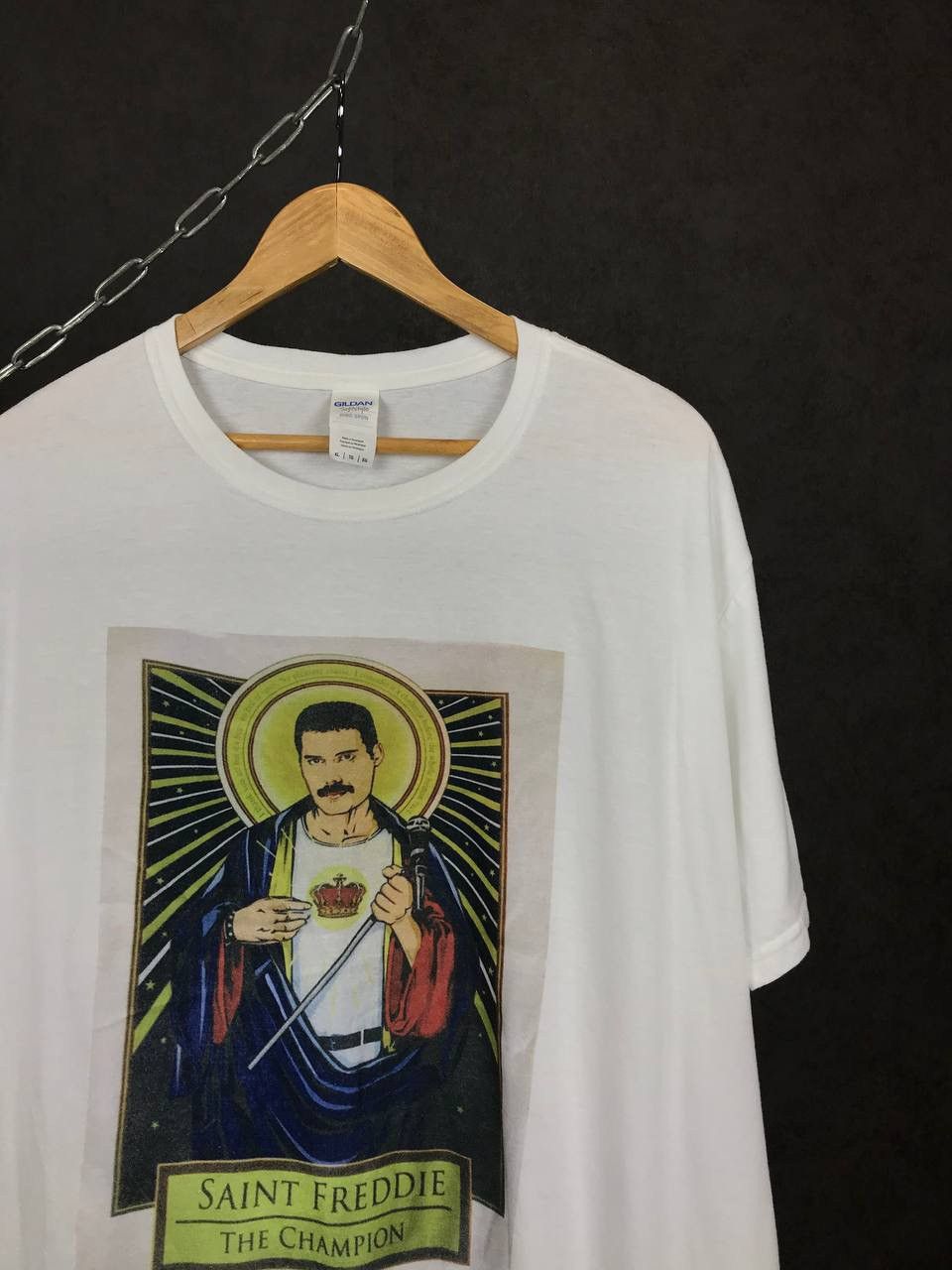 Band Tees × Vintage Freddie Mercury The Champion vintage rock band tee Size US XL / EU 56 / 4 - 2 Thumbnail