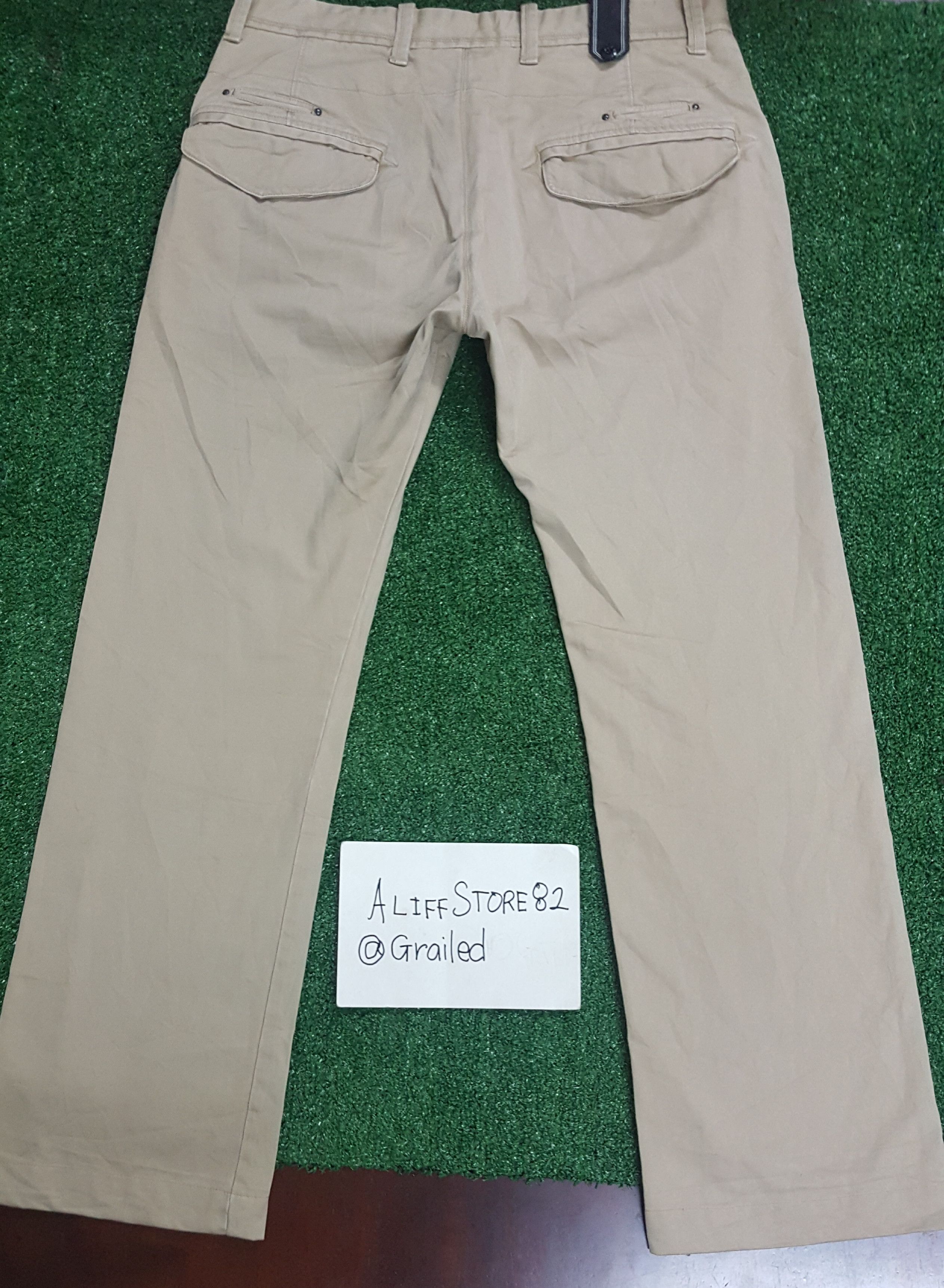 Stone Island × Vintage 📍LastDrop📍Vintage Stone Island Khaki Pants Size US 34 / EU 50 - 2 Thumbnail