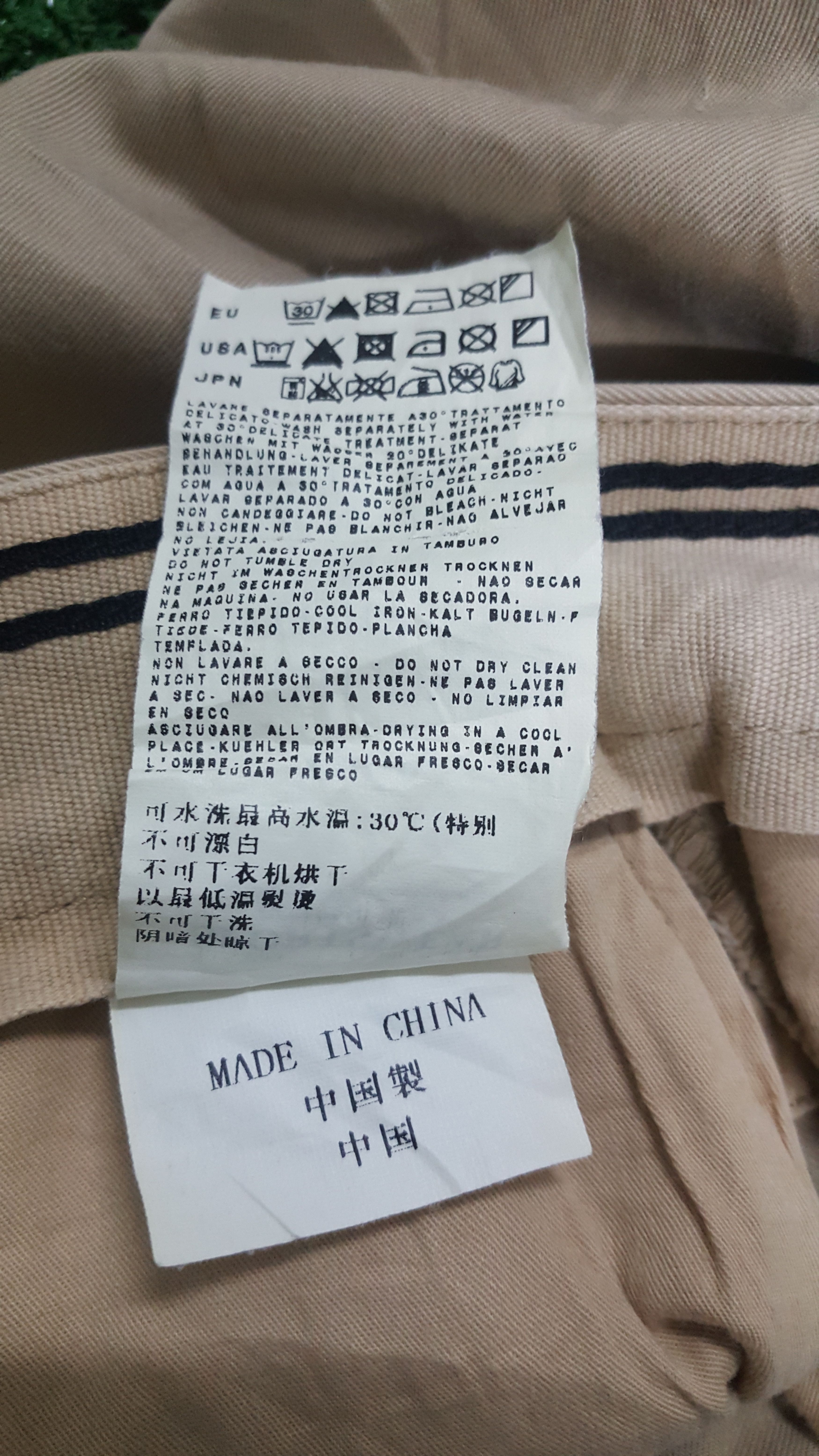 Stone Island × Vintage 📍LastDrop📍Vintage Stone Island Khaki Pants Size US 34 / EU 50 - 14 Thumbnail