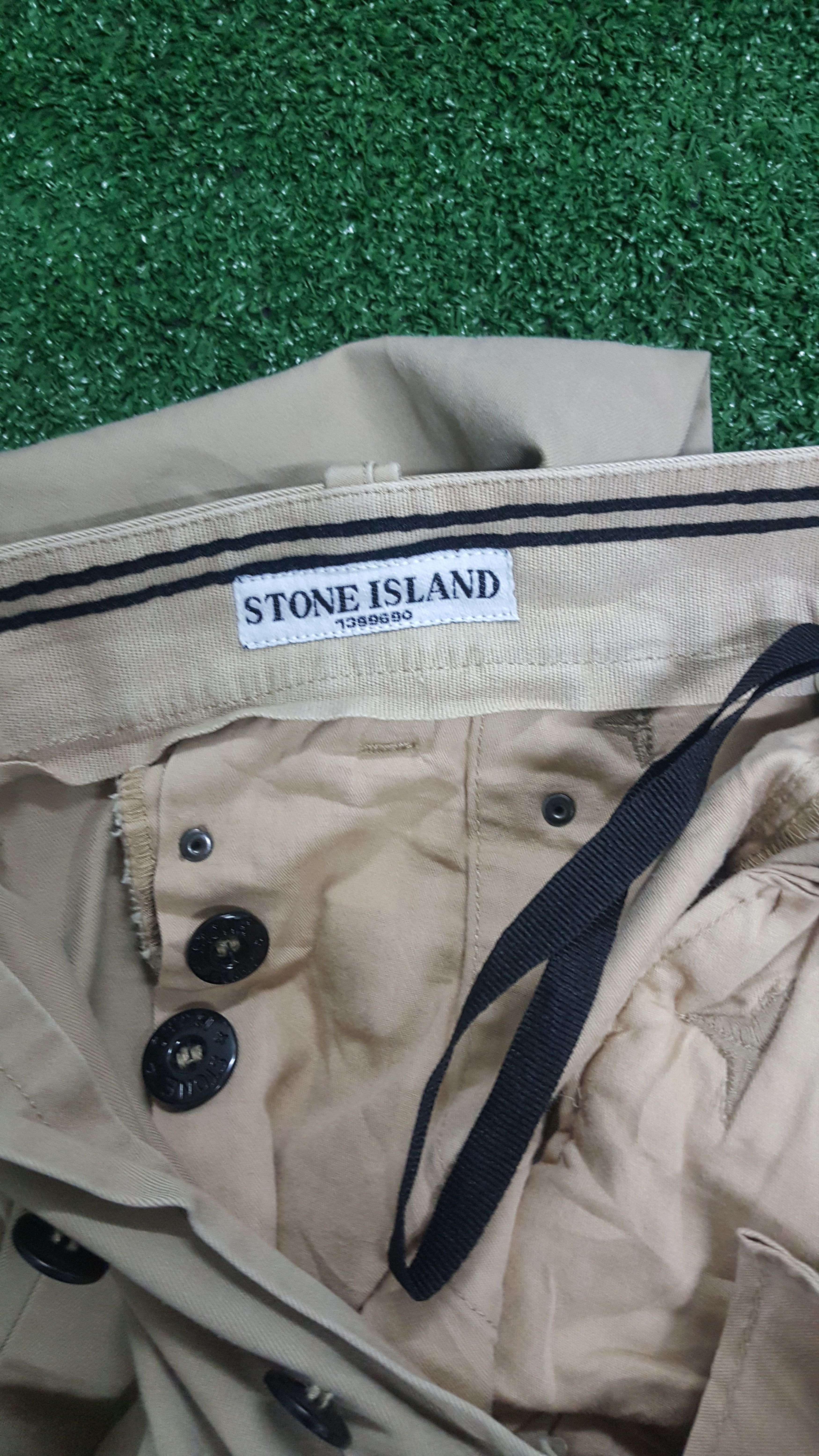 Stone Island × Vintage 📍LastDrop📍Vintage Stone Island Khaki Pants Size US 34 / EU 50 - 12 Thumbnail