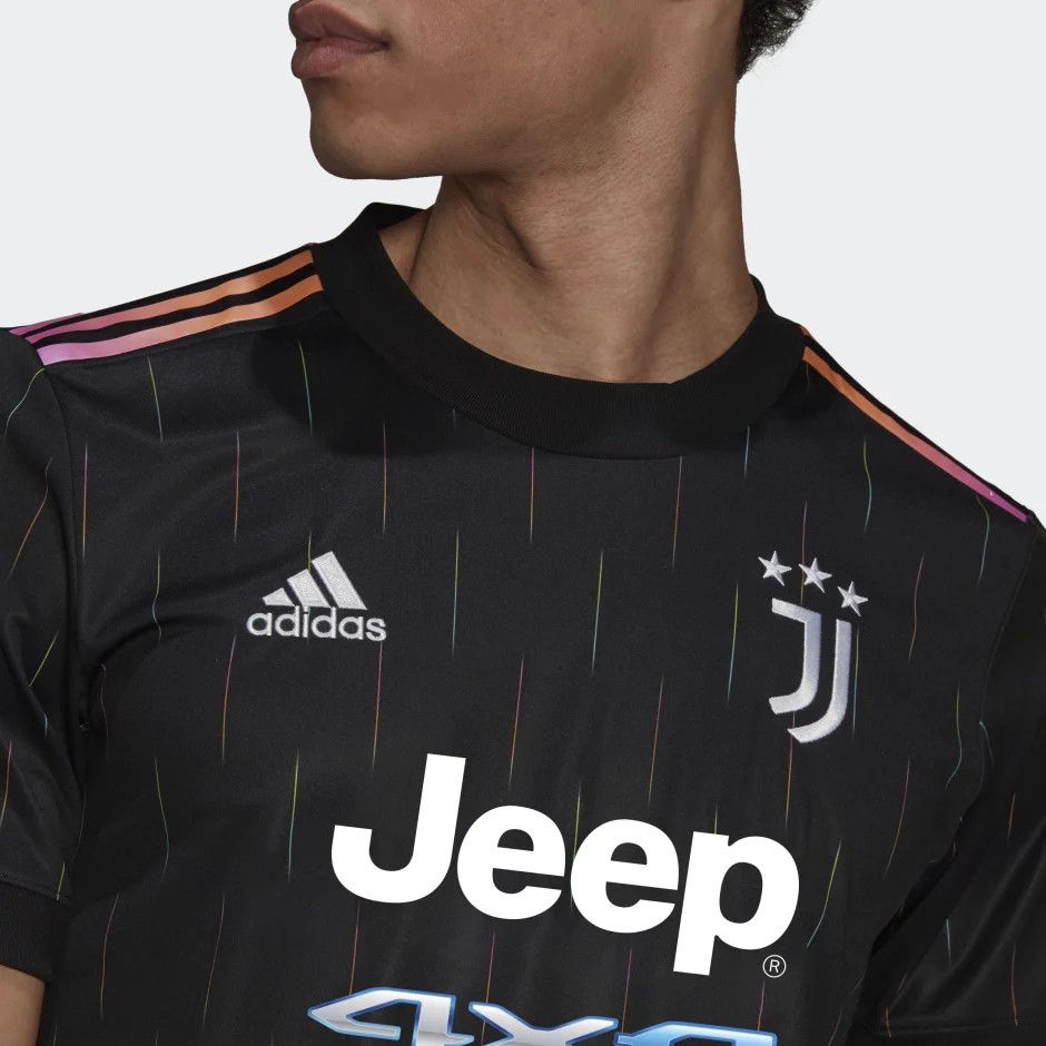 Adidas × Jeep JUVENTUS 21/22 AWAY JERSEY in Black (ADIDAS OFFICAL) - 2XL Size US XXL / EU 58 / 5 - 4 Thumbnail