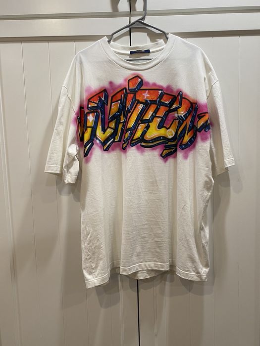 LOUIS VUITTON GRAFFITI T-SHIRT - LVTS004