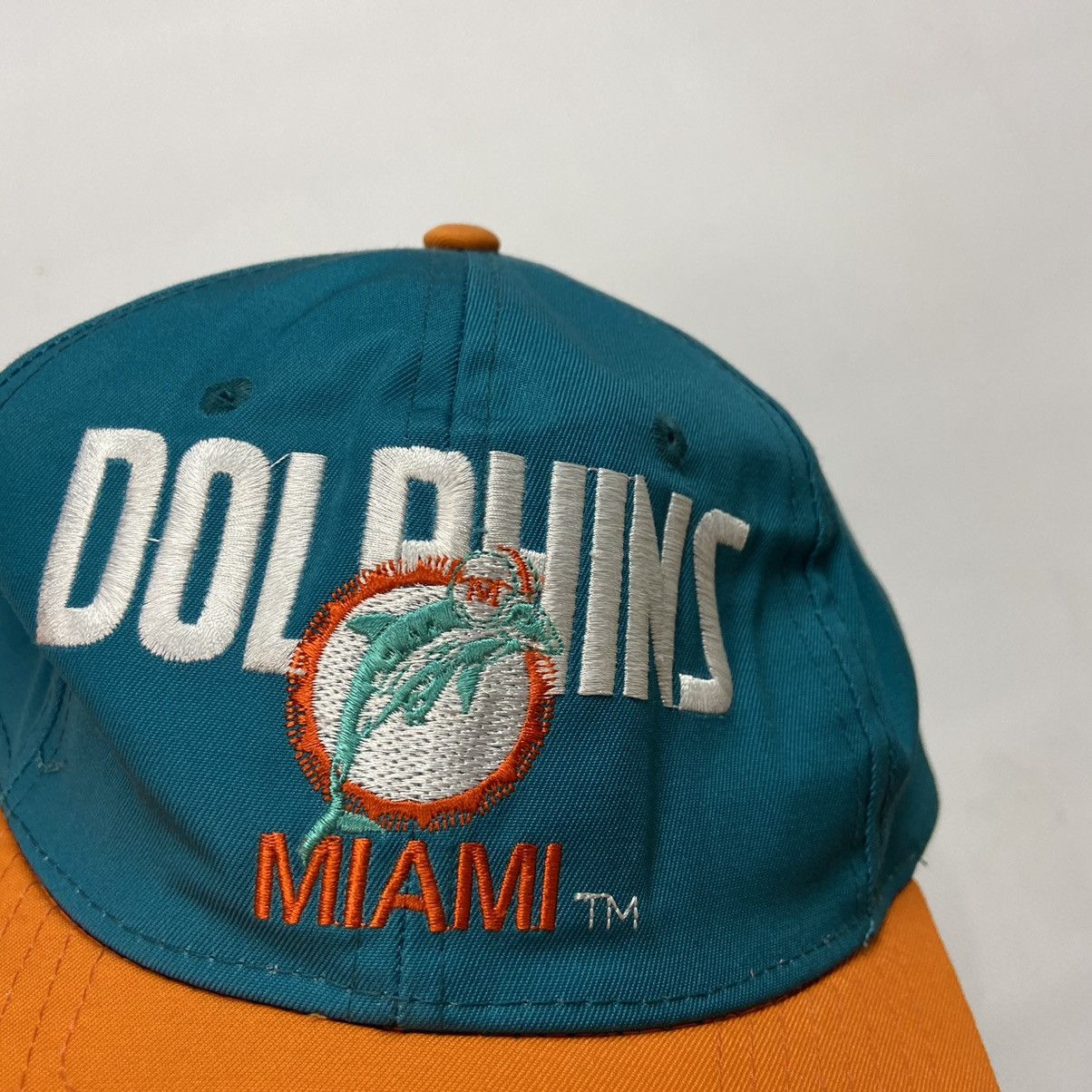 NFL 1993 MIAMI DOLPHINS VERY RARE CAP - № 4174 Size ONE SIZE - 3 Thumbnail
