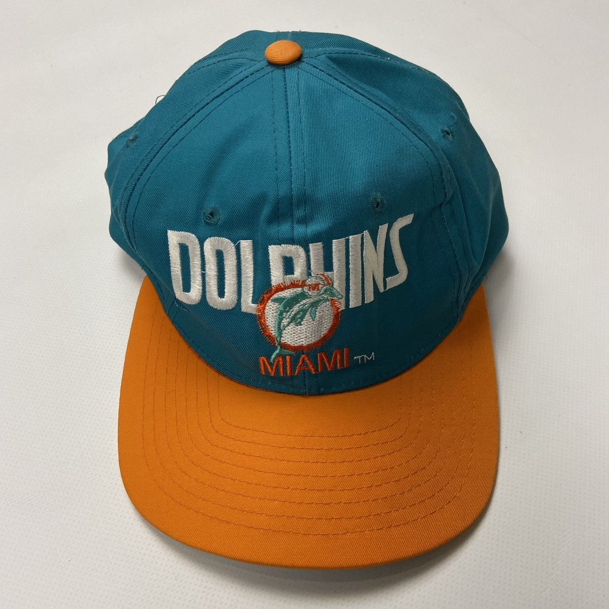 NFL 1993 MIAMI DOLPHINS VERY RARE CAP - № 4174 Size ONE SIZE - 2 Thumbnail