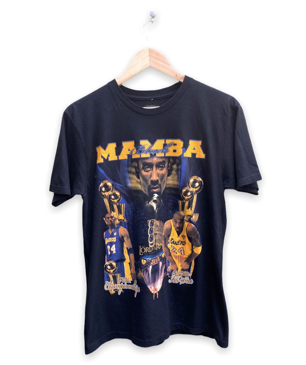 Vintage Kobe Bryant Lord Of The Rings Tees