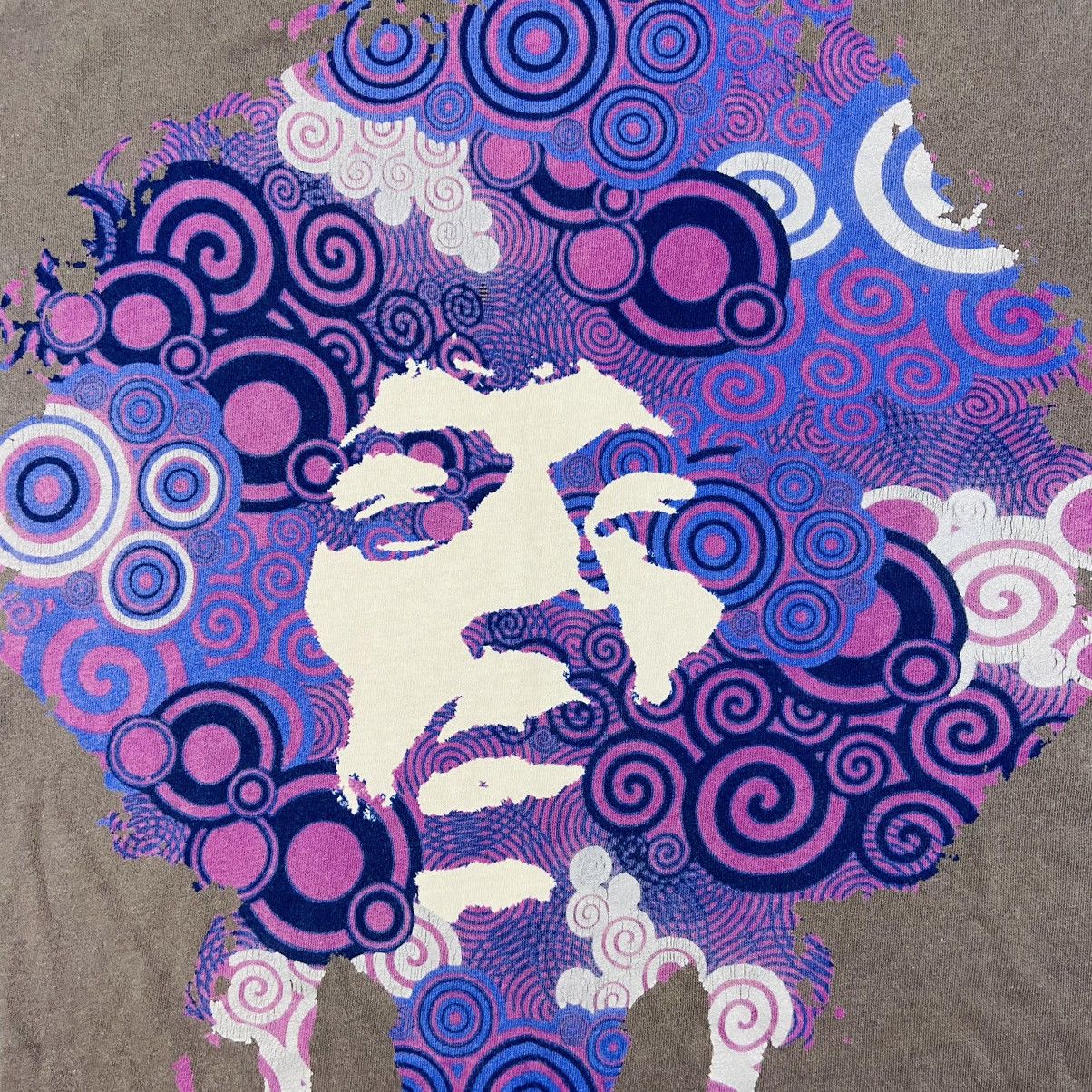 Band Tees JIMI HENDRIX LSD VISUALS RARE FADED Y2K TEE - 781 Size US XL / EU 56 / 4 - 3 Thumbnail