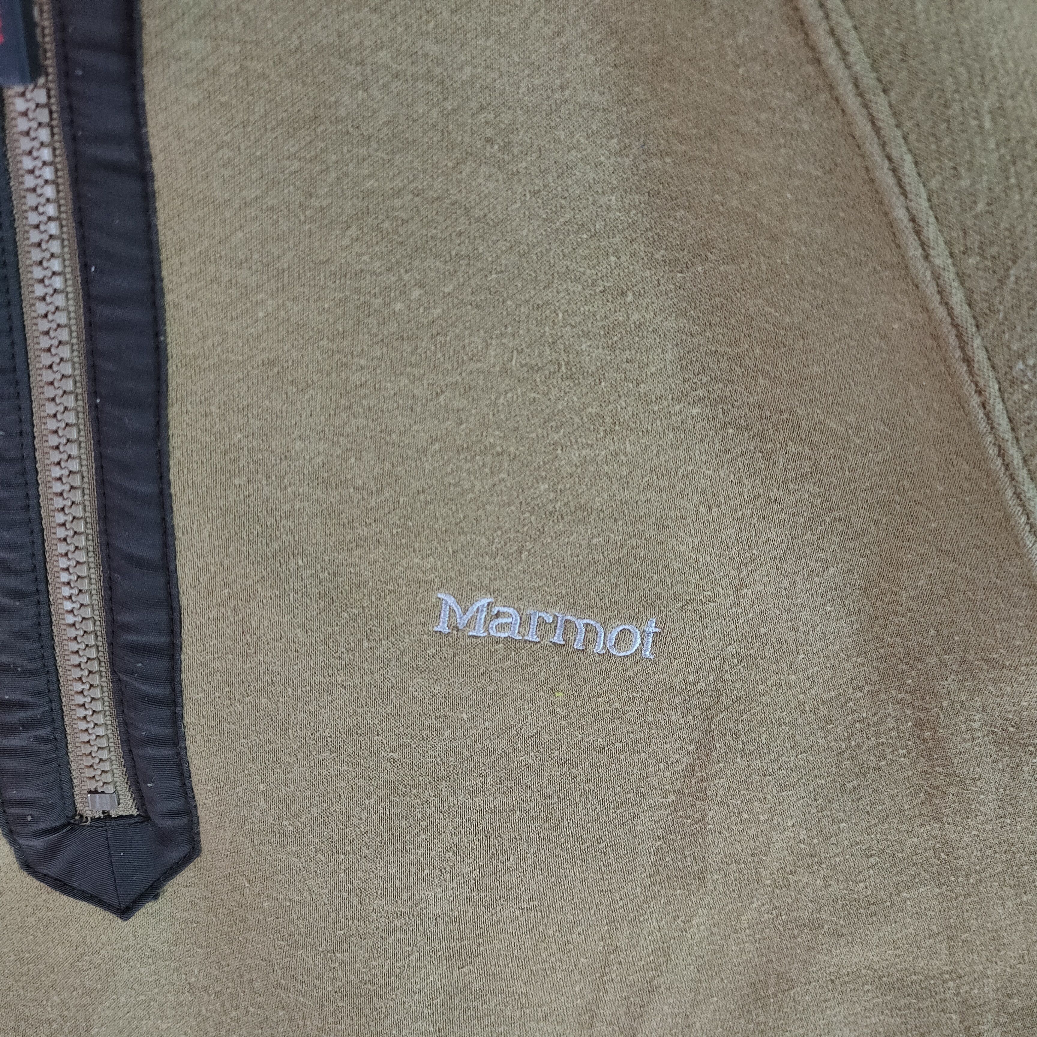 Marmot MARMOT Embroidery Spellout Neck Zipper Sweatshirt Size US L / EU 52-54 / 3 - 2 Thumbnail