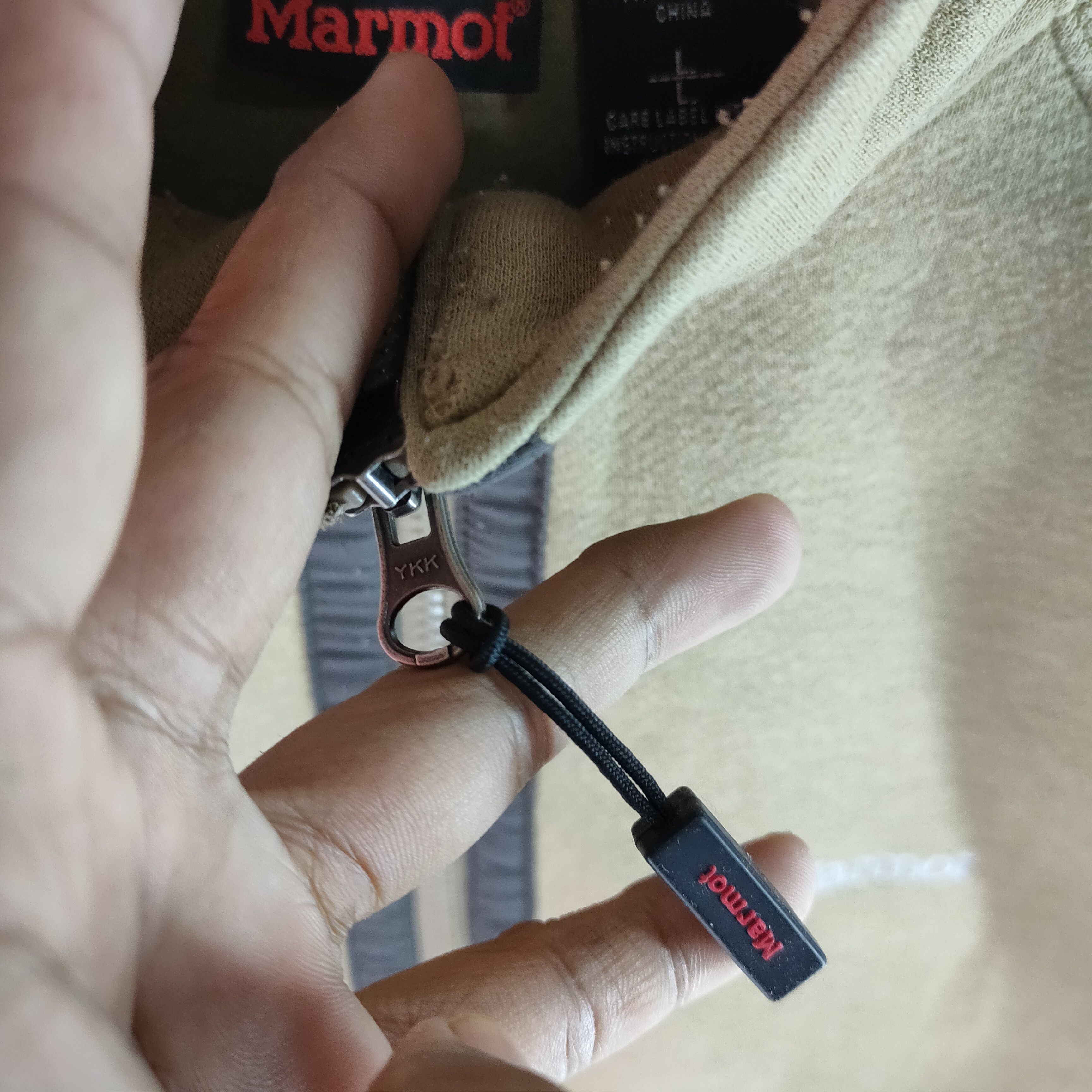 Marmot MARMOT Embroidery Spellout Neck Zipper Sweatshirt Size US L / EU 52-54 / 3 - 6 Thumbnail