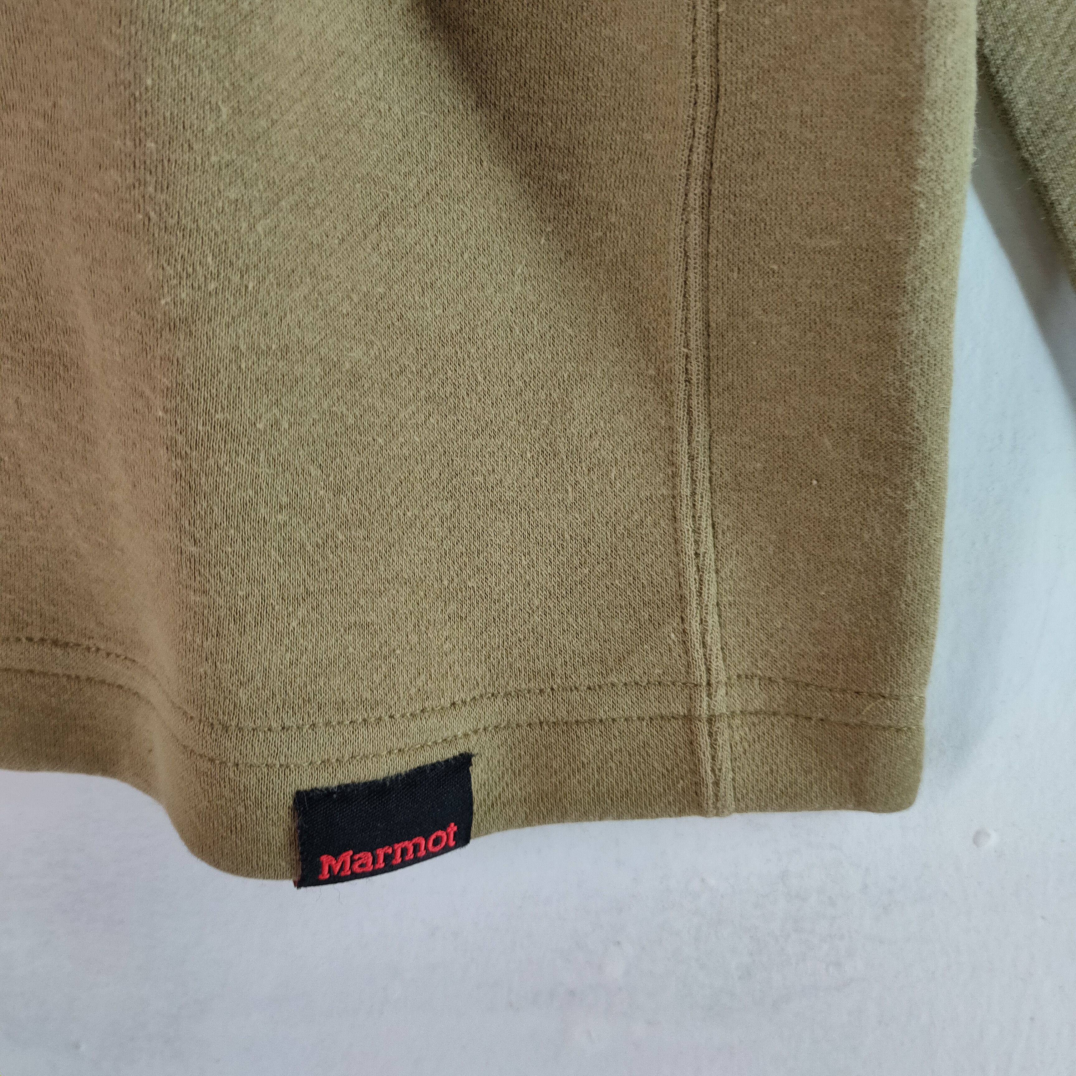 Marmot MARMOT Embroidery Spellout Neck Zipper Sweatshirt Size US L / EU 52-54 / 3 - 8 Thumbnail