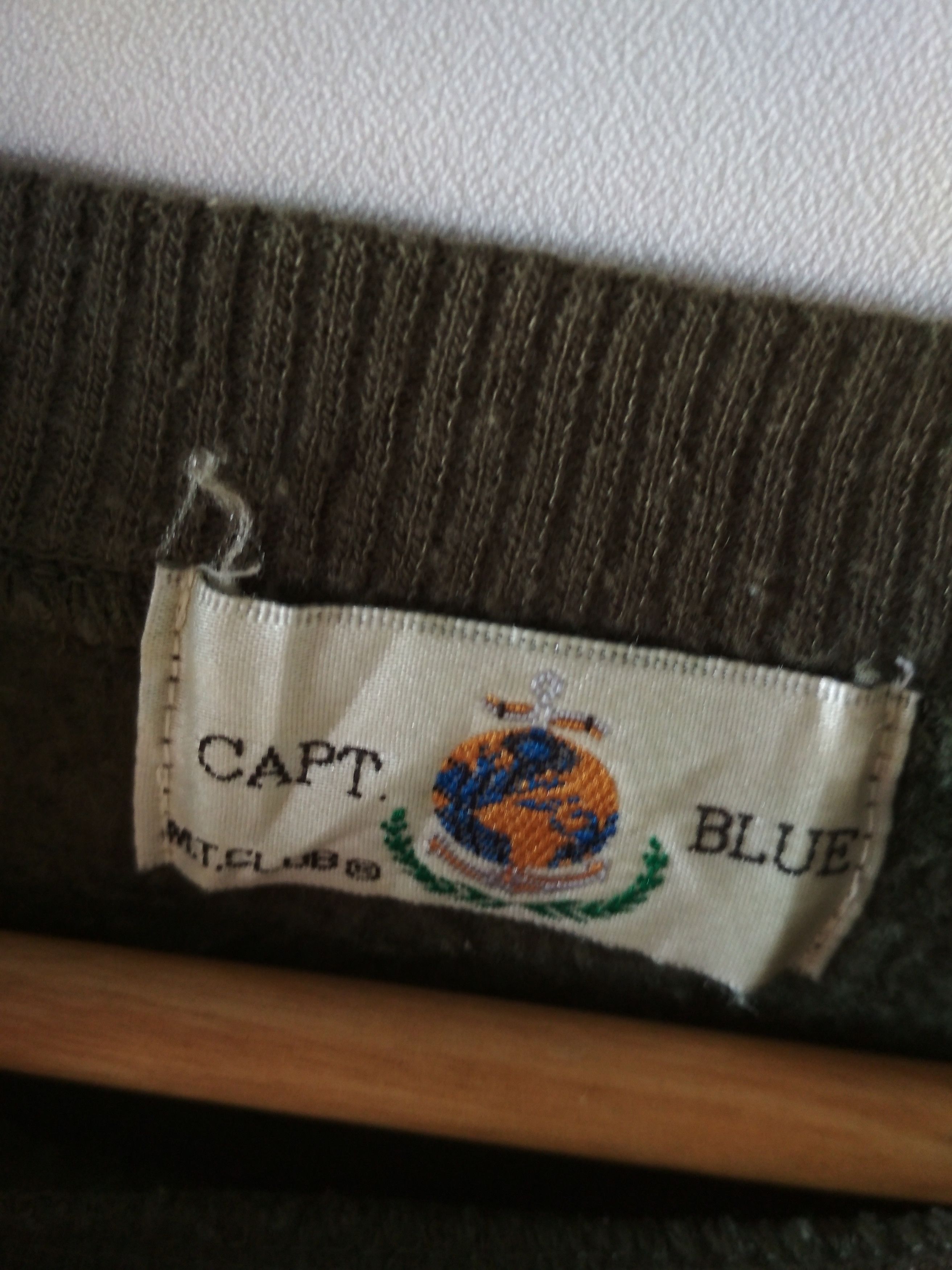 Japanese Brand CAPTAIN BLUE PREVAILING BIG SPELL OUT DESIGN SWEATSHIRT Size US M / EU 48-50 / 2 - 3 Thumbnail