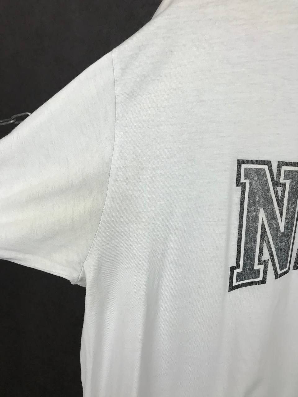 Nike × Vintage Nike swoosh streetwear vintage center logo tee Size US XL / EU 56 / 4 - 9 Thumbnail