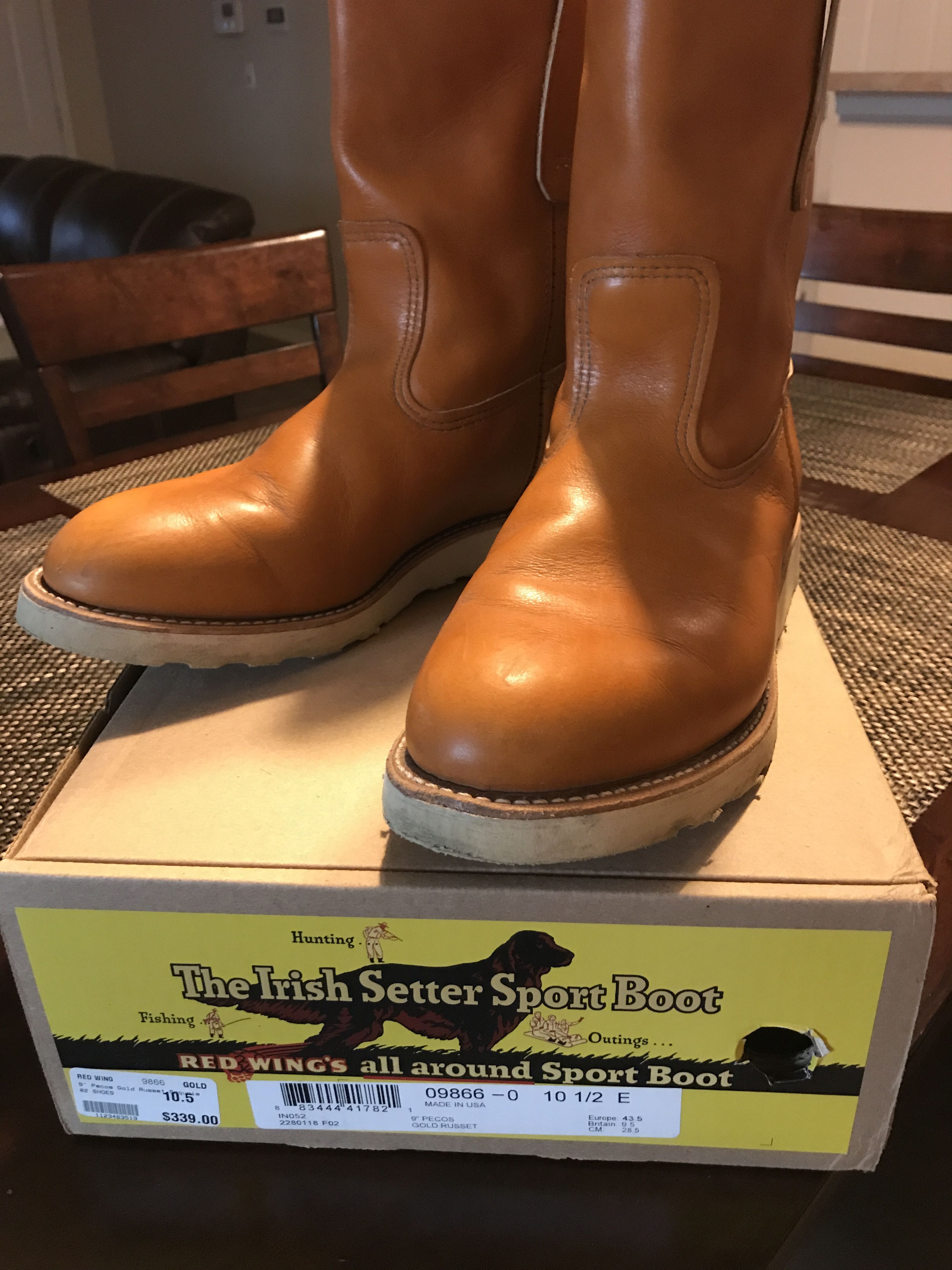 Red Wing Limited edition Irish setter pecos FINAL PRICE Grailed