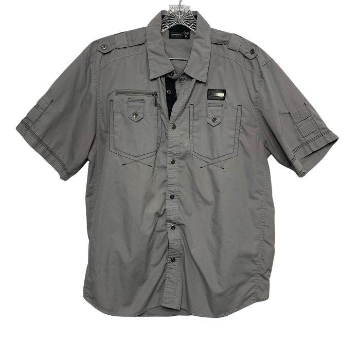 Other Most Official Seven MO7 Military Button Up Short Sleeve XL | Grailed