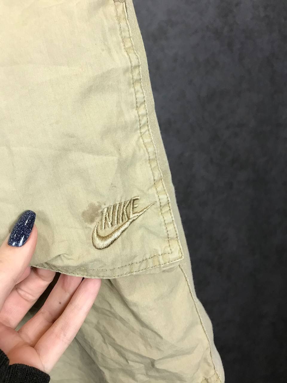 Nike × Vintage Nike swoosh streetwear vintage shorts Size US 30 / EU 46 - 3 Thumbnail
