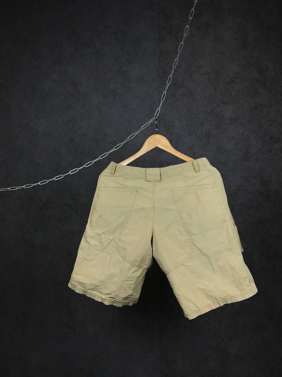 Nike × Vintage Nike swoosh streetwear vintage shorts Size US 30 / EU 46 - 9 Thumbnail