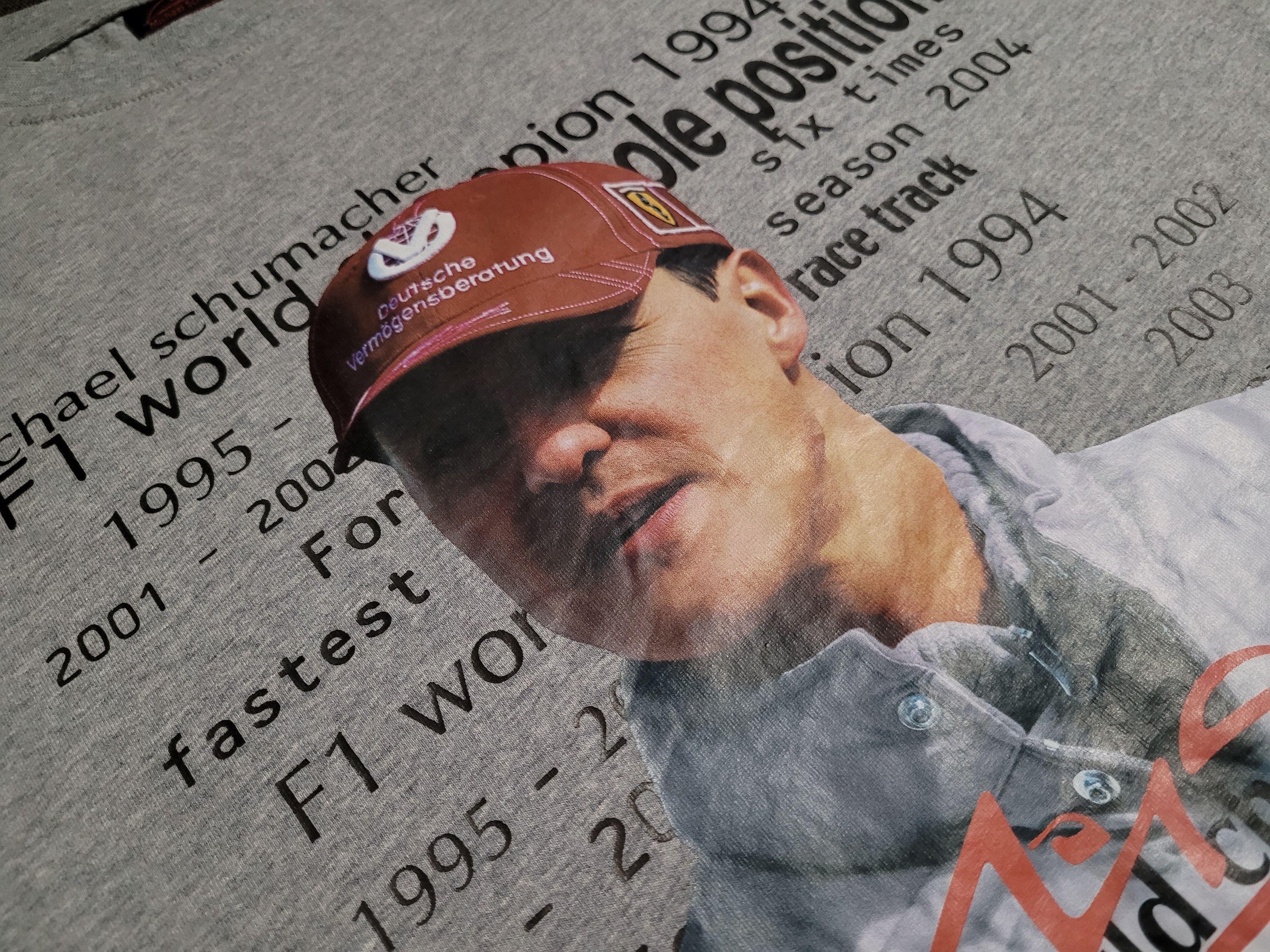 Ferrari Vintage Michael Schumacher tee racing Size US L / EU 52-54 / 3 - 2 Thumbnail