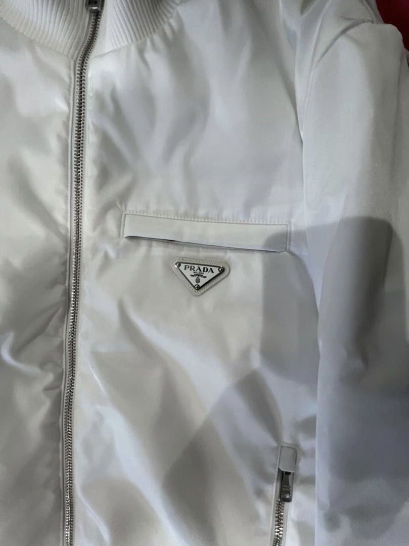 Adidas × Prada ADIDAS x PRADA Track Jacket - White Size US L / EU 52-54 / 3 - 3 Thumbnail