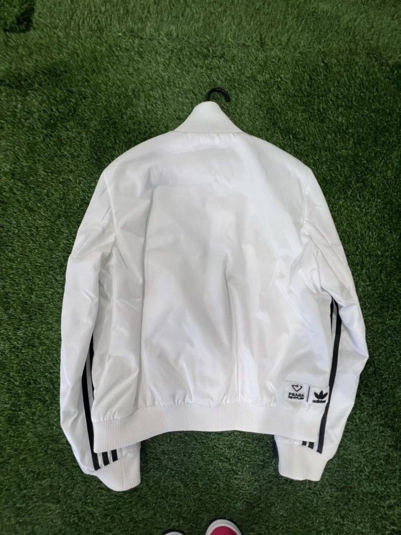 Adidas × Prada ADIDAS x PRADA Track Jacket - White Size US L / EU 52-54 / 3 - 2 Thumbnail