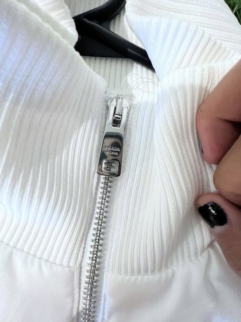 Adidas × Prada ADIDAS x PRADA Track Jacket - White Size US L / EU 52-54 / 3 - 4 Thumbnail