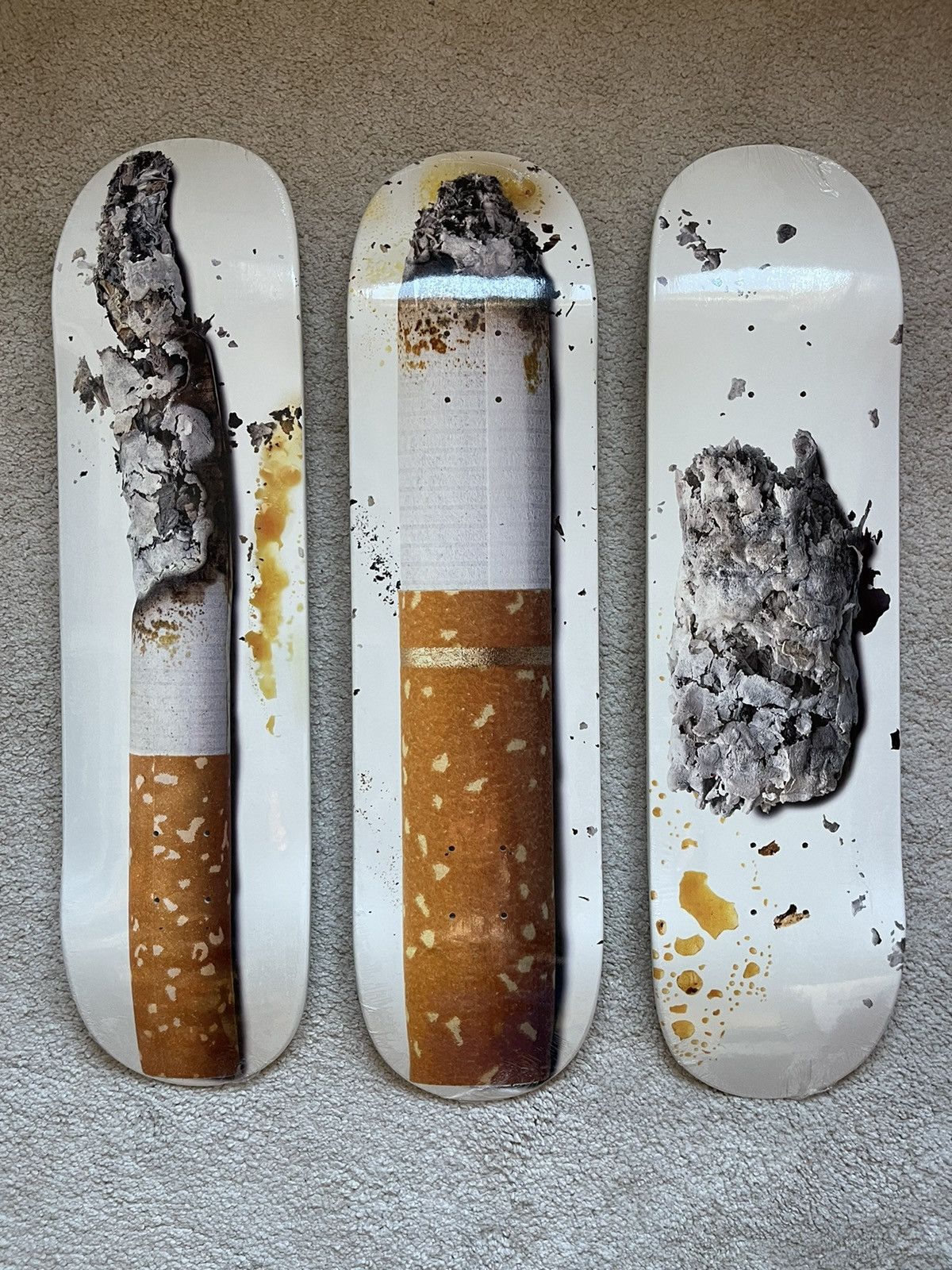 Supreme Supreme x Urs Fischer Cigarettes Decks Set | Grailed