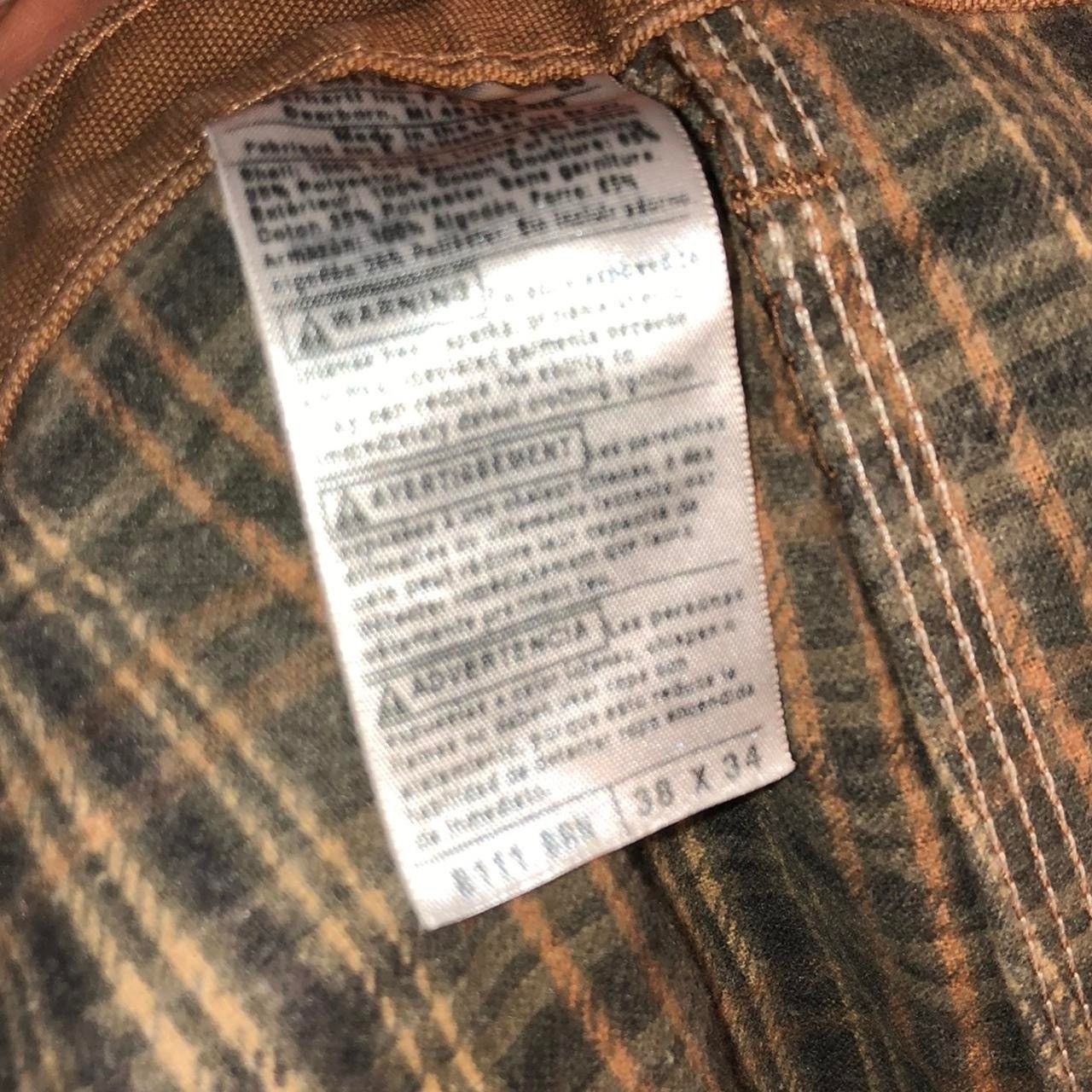 Carhartt Carhartt Denim Work Pants Jeans Flannel-Lined skater Size US 38 / EU 54 - 4 Thumbnail