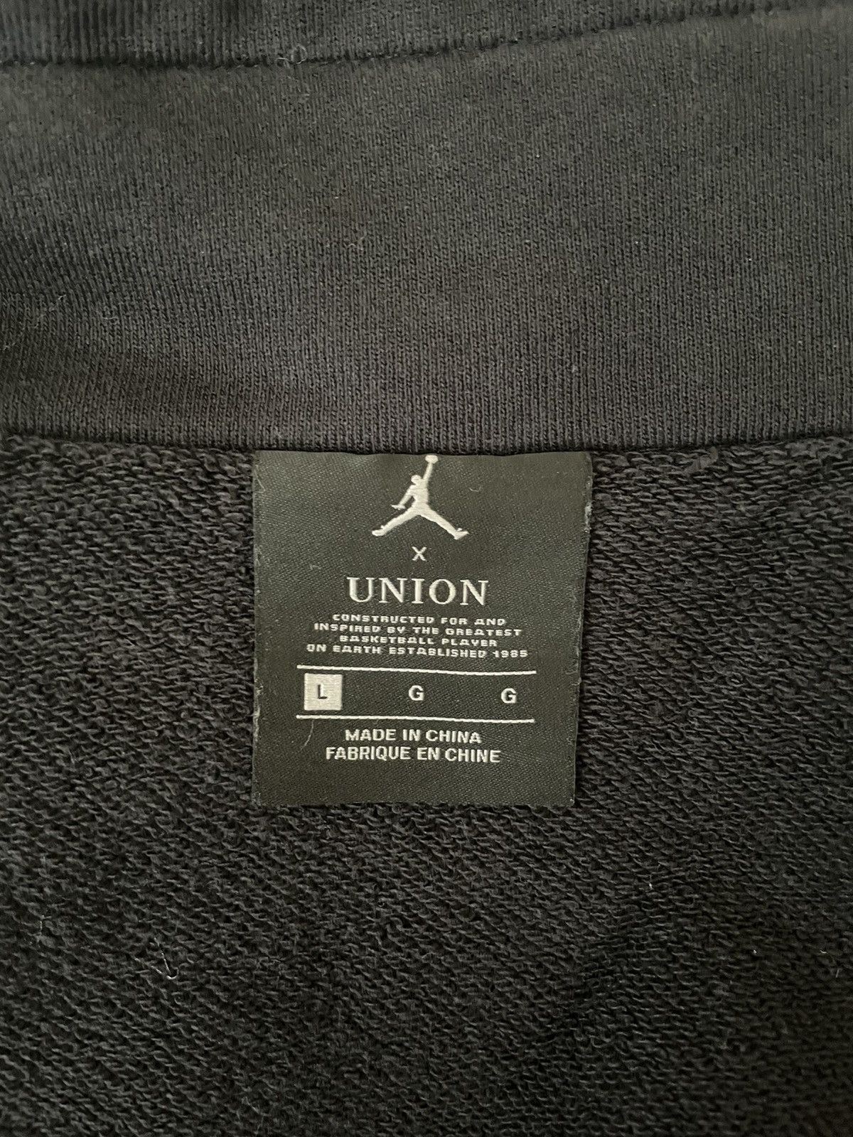 Jordan Brand Jordan X Union NRG Vault AJ Flight 1/2 Zip Jacket