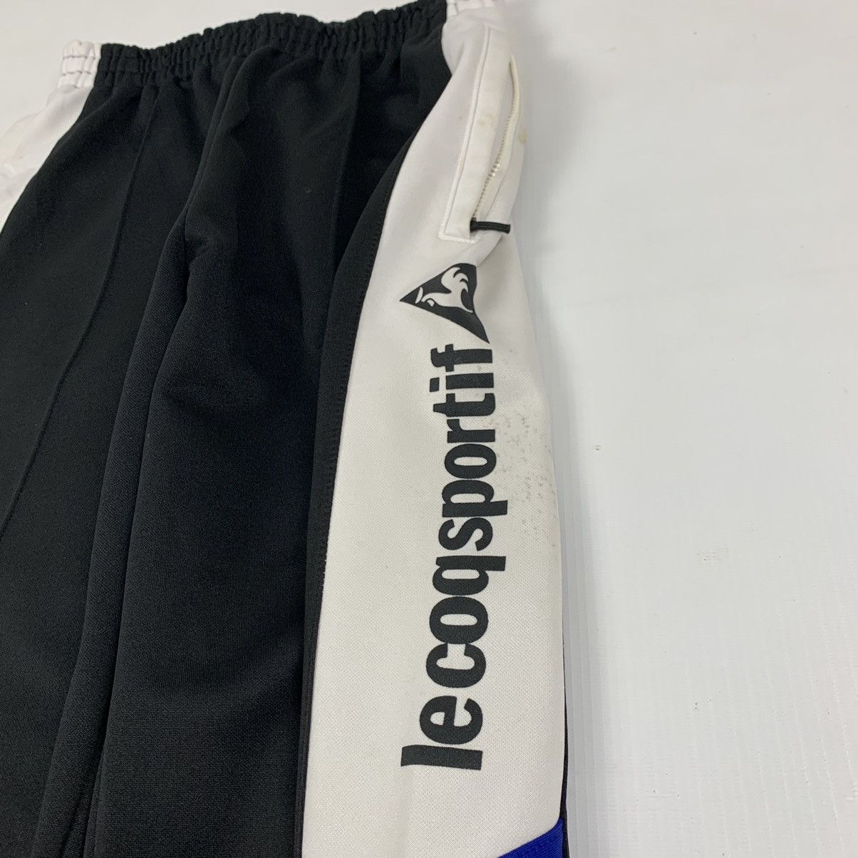 Le Coq Sportif Vintage Le Coq Sportif Stretchable Track Pants Size US 28 / EU 44 - 4 Thumbnail