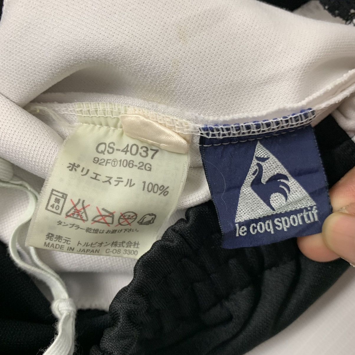Le Coq Sportif Vintage Le Coq Sportif Stretchable Track Pants Size US 28 / EU 44 - 10 Thumbnail